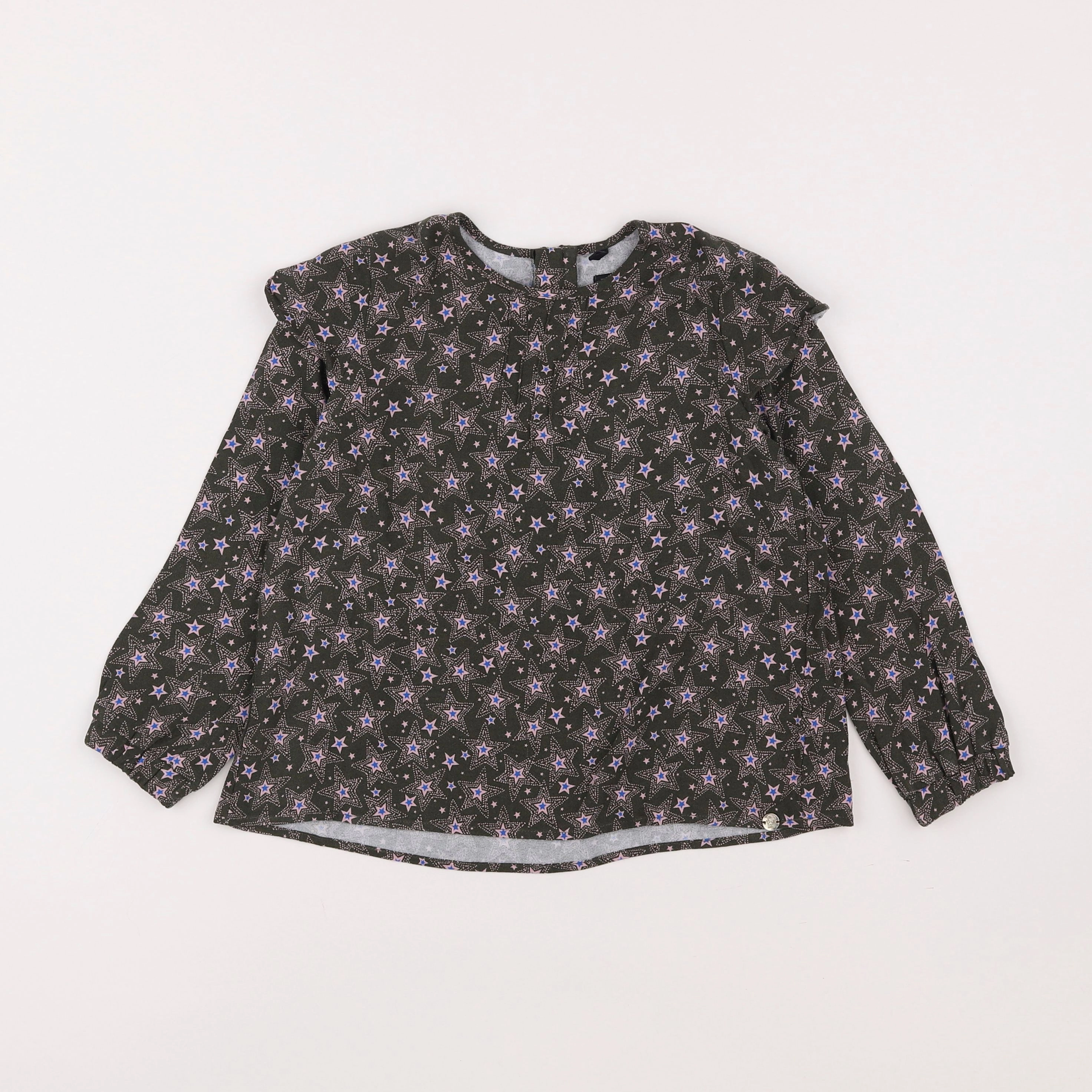 IKKS - blouse vert - 6 ans