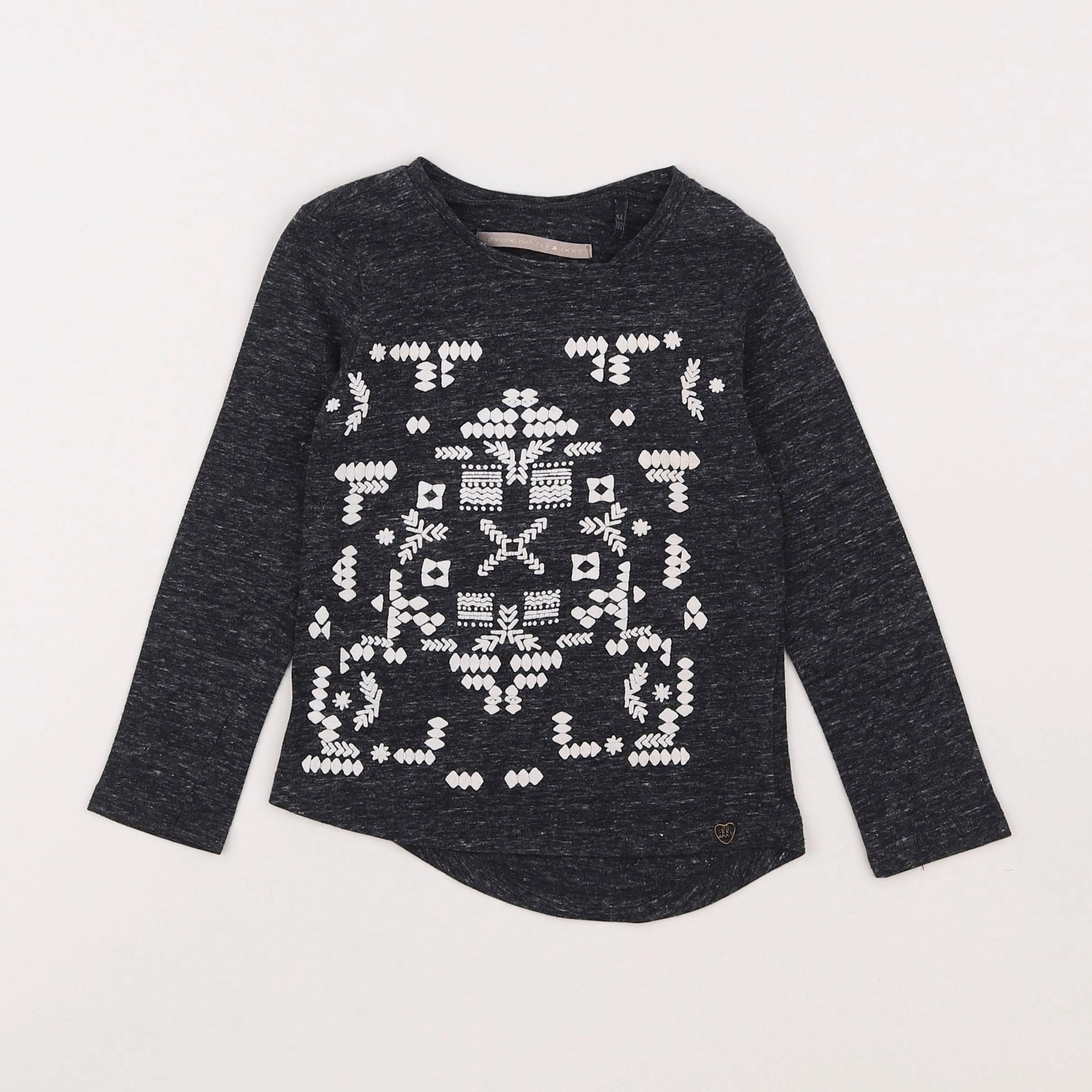 IKKS - tee-shirt gris - 4 ans