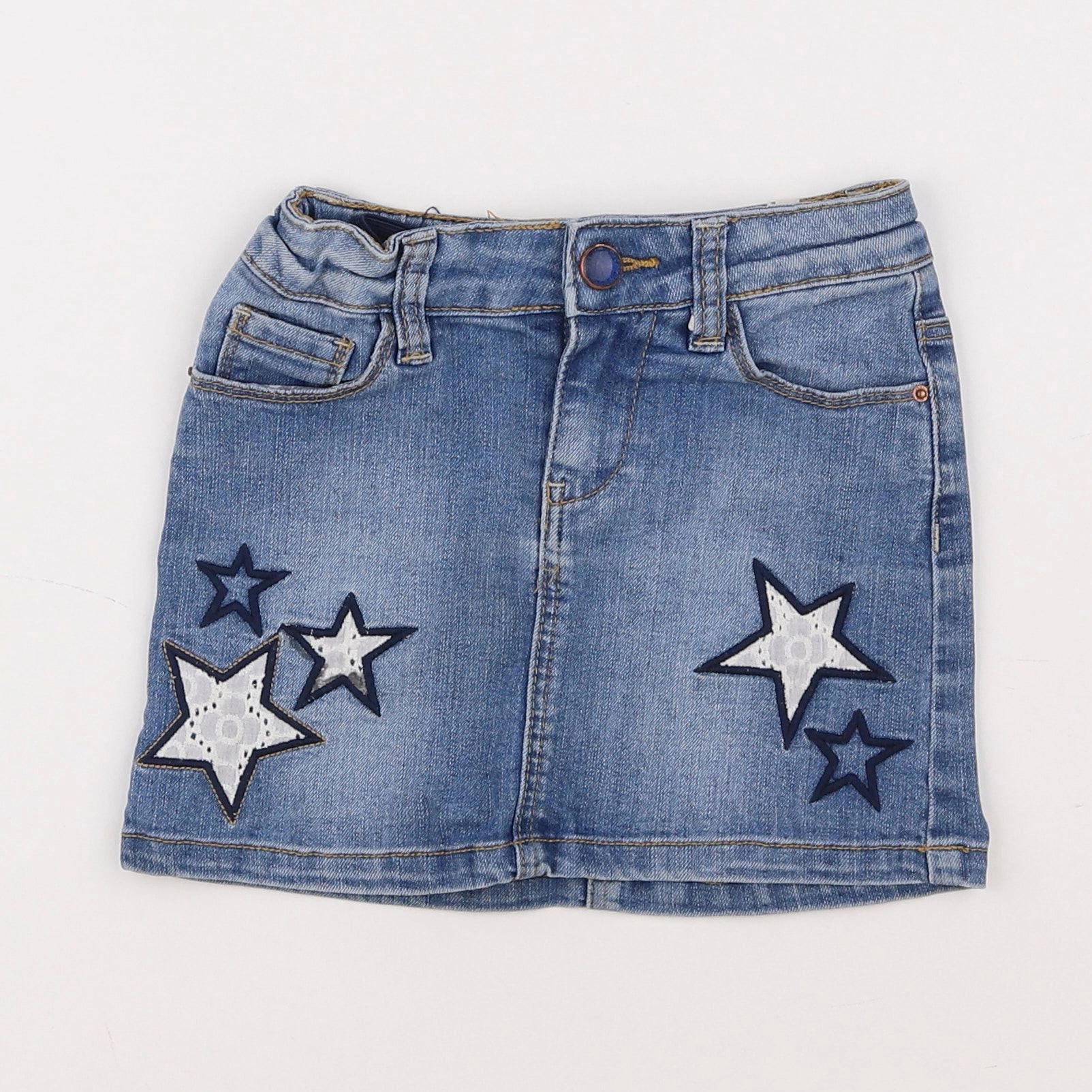 IKKS - jupe bleu - 4 ans