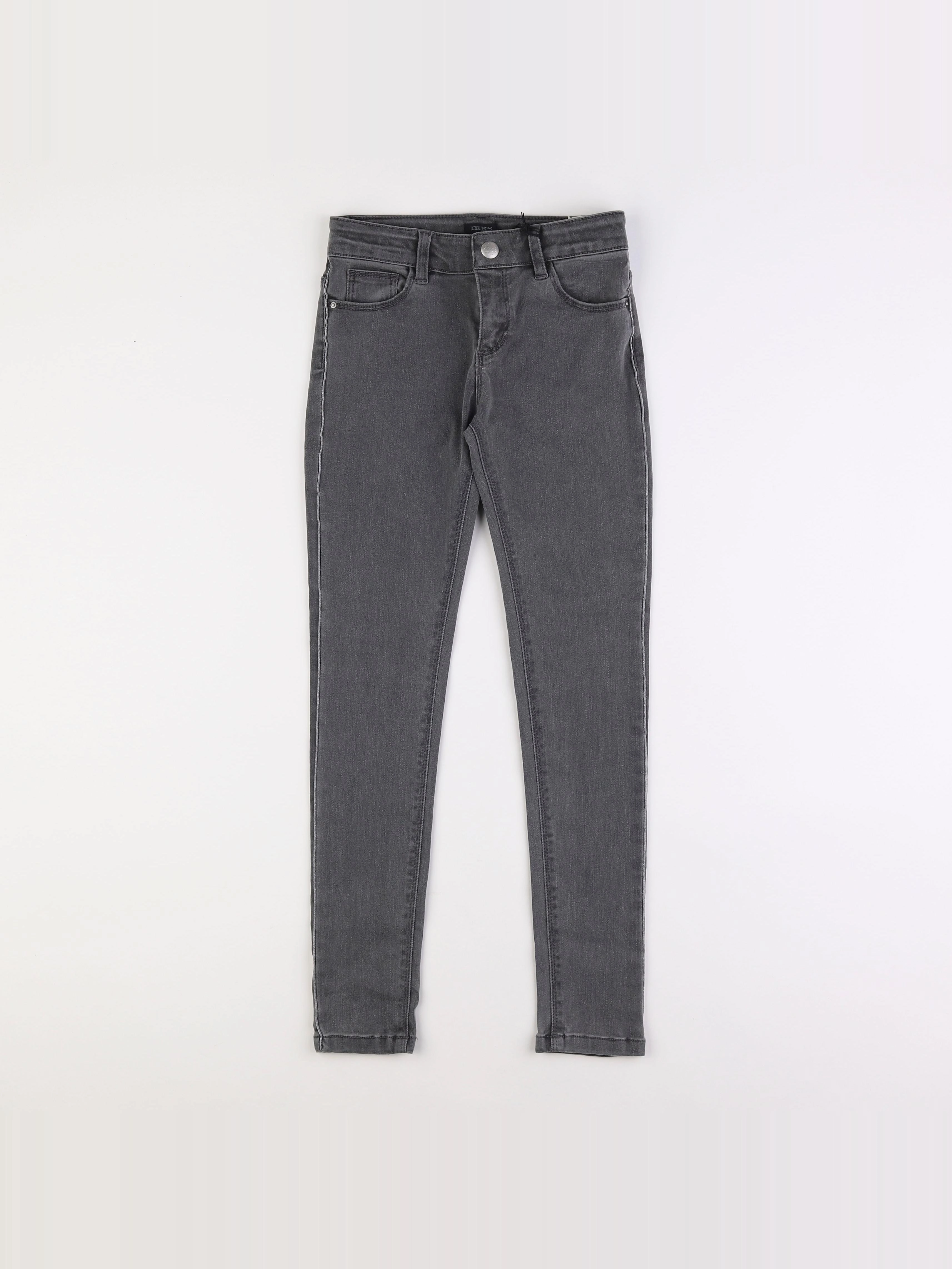 IKKS - jean gris - 10 ans