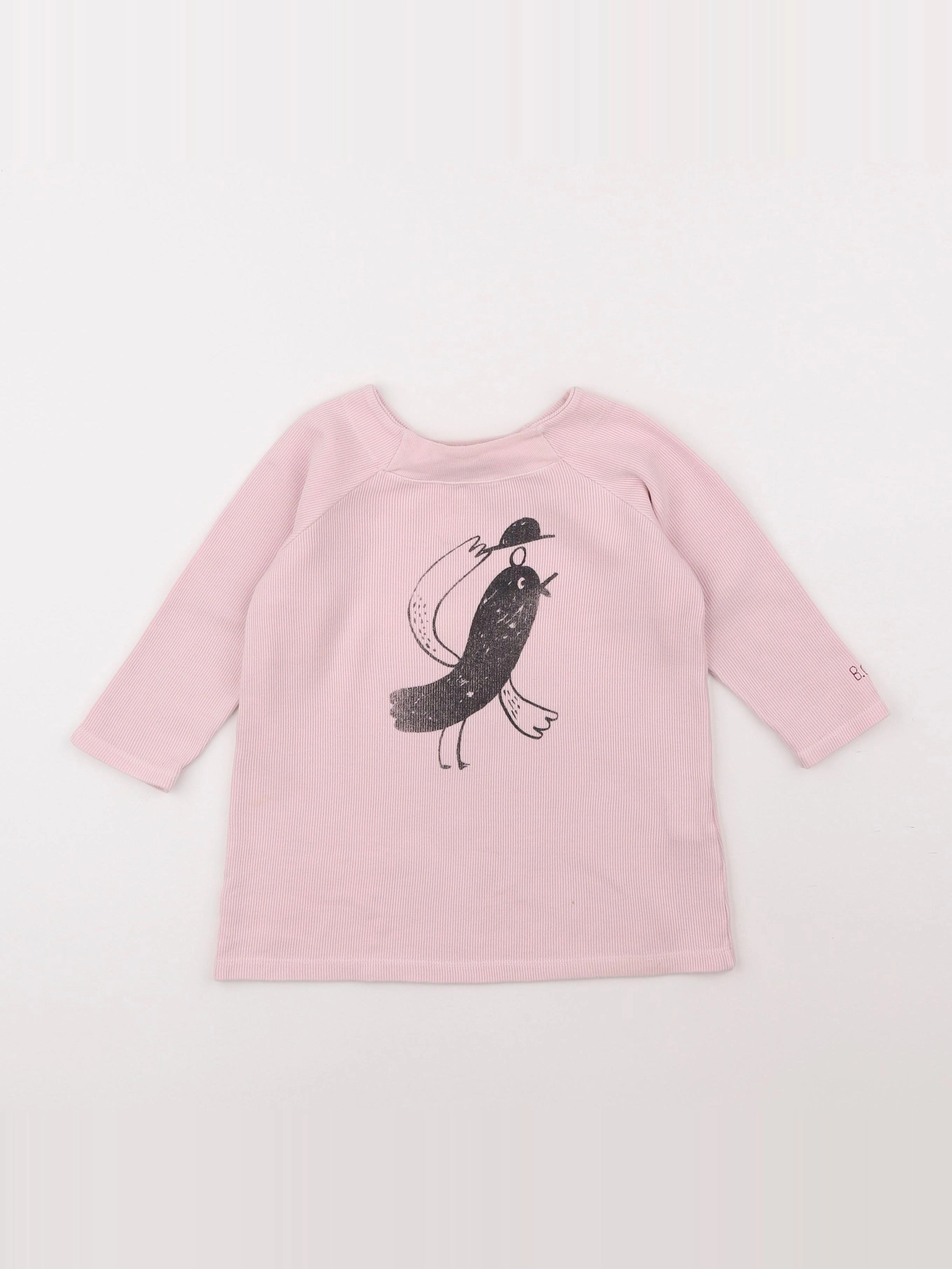 Bobo Choses - robe rose - 6/12 mois