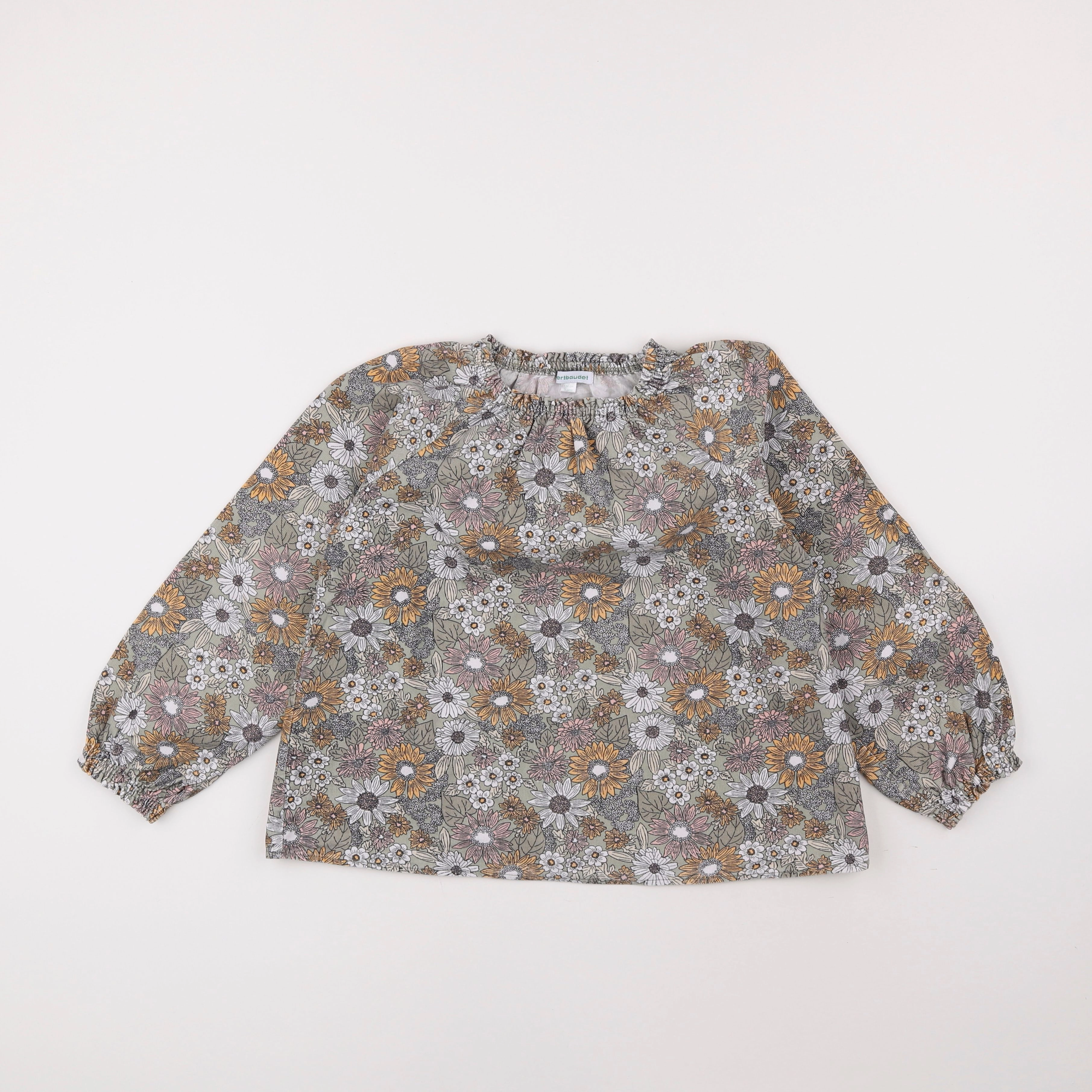 Vertbaudet - blouse multicolore - 9 ans