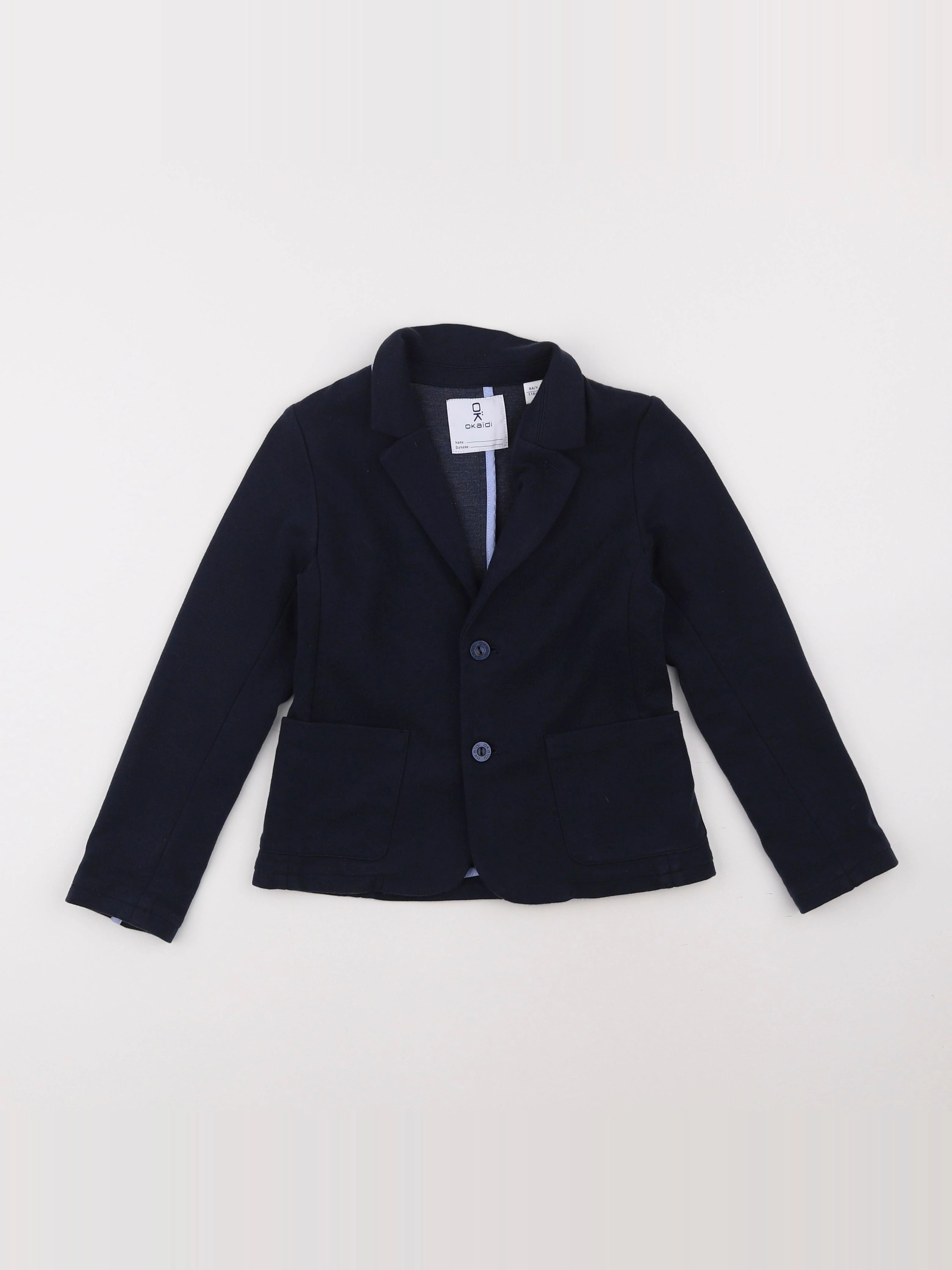 Okaidi - veste bleu - 6 ans
