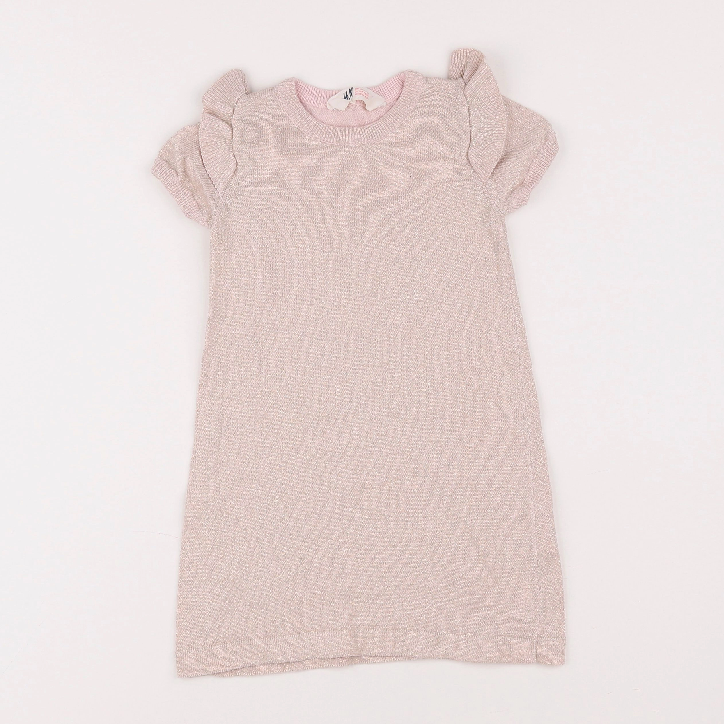 IKKS - robe or, rose - 2/3 ans