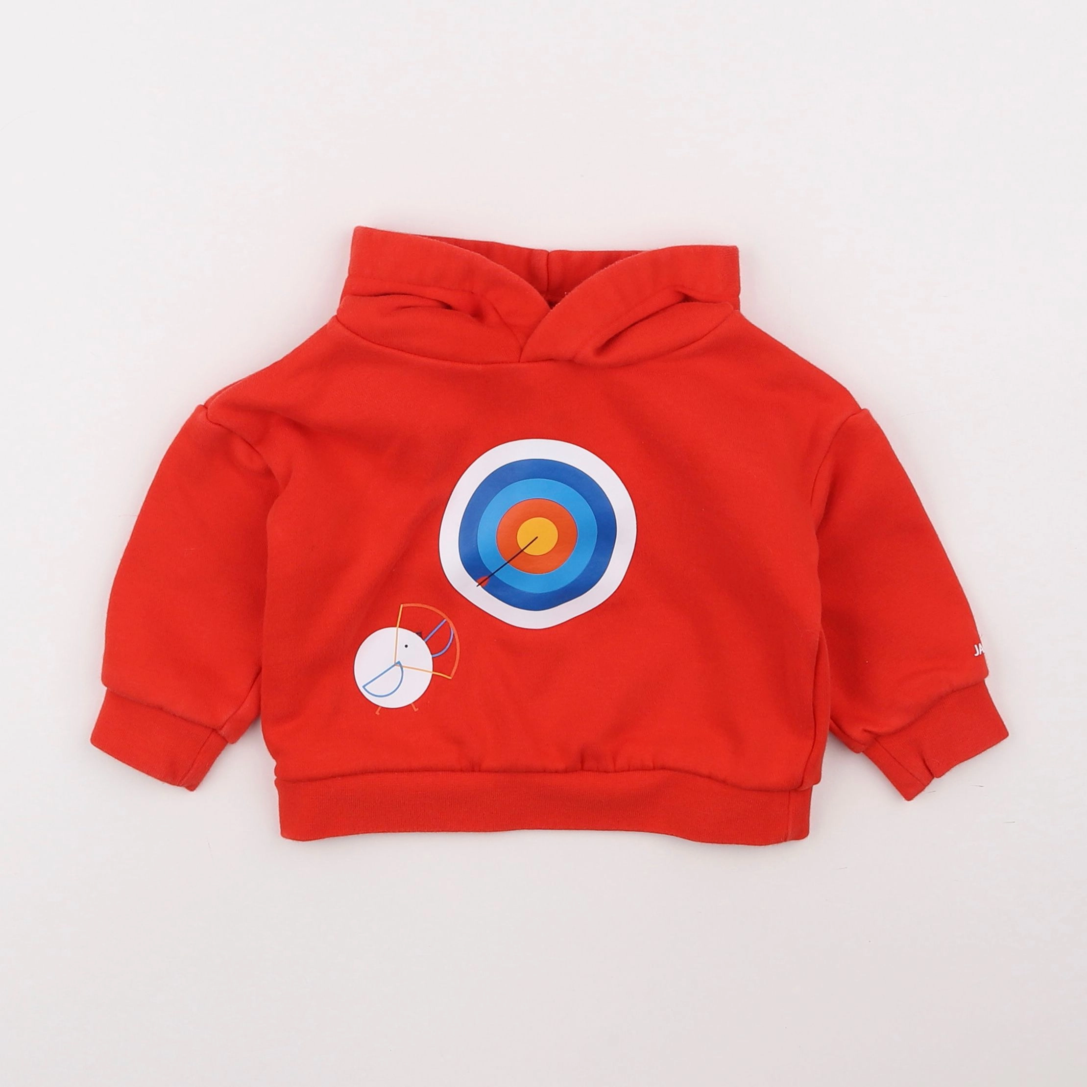 Jacadi - sweat rouge - 12 mois