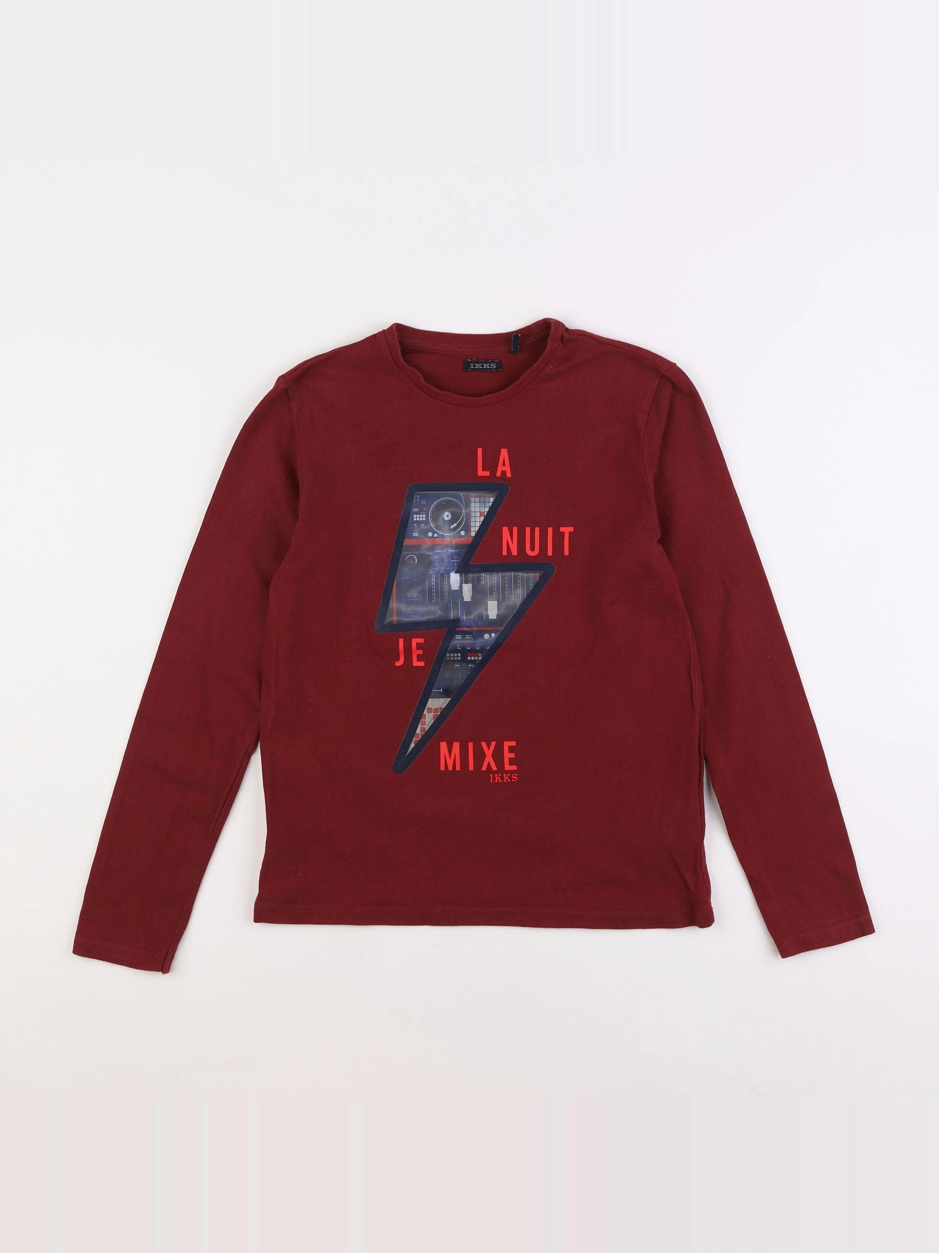 IKKS - tee-shirt rouge - 12 ans