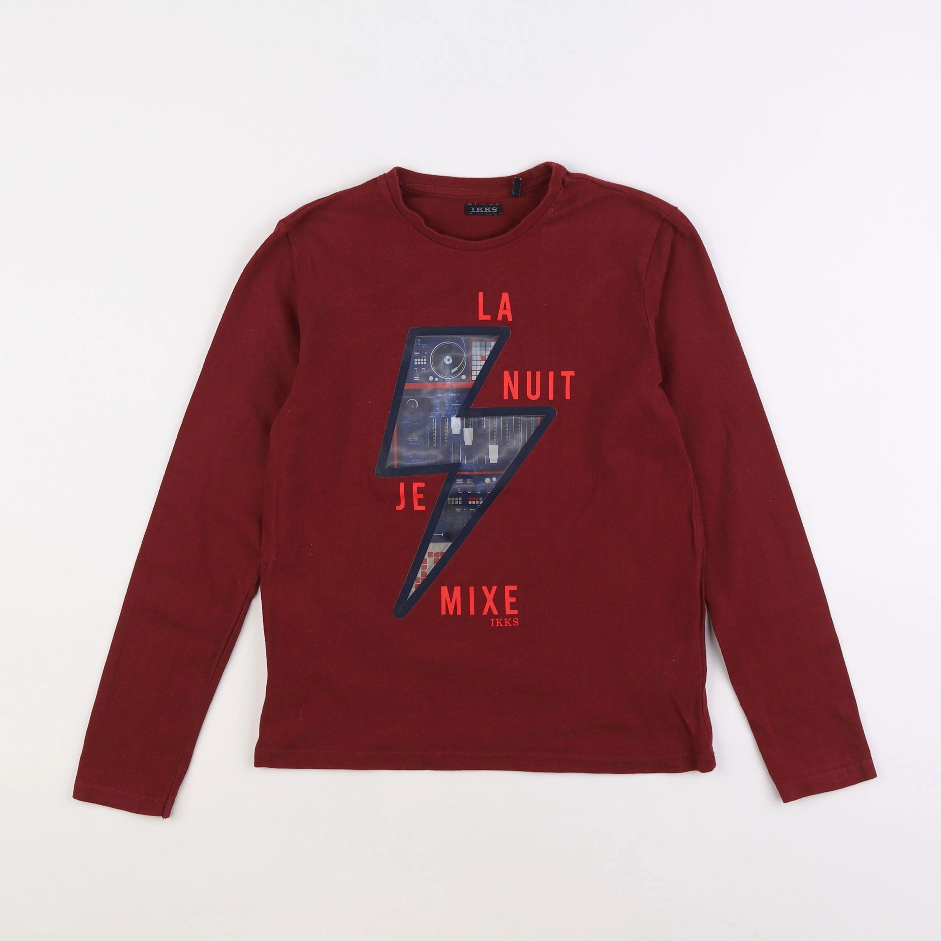 IKKS - tee-shirt rouge - 12 ans