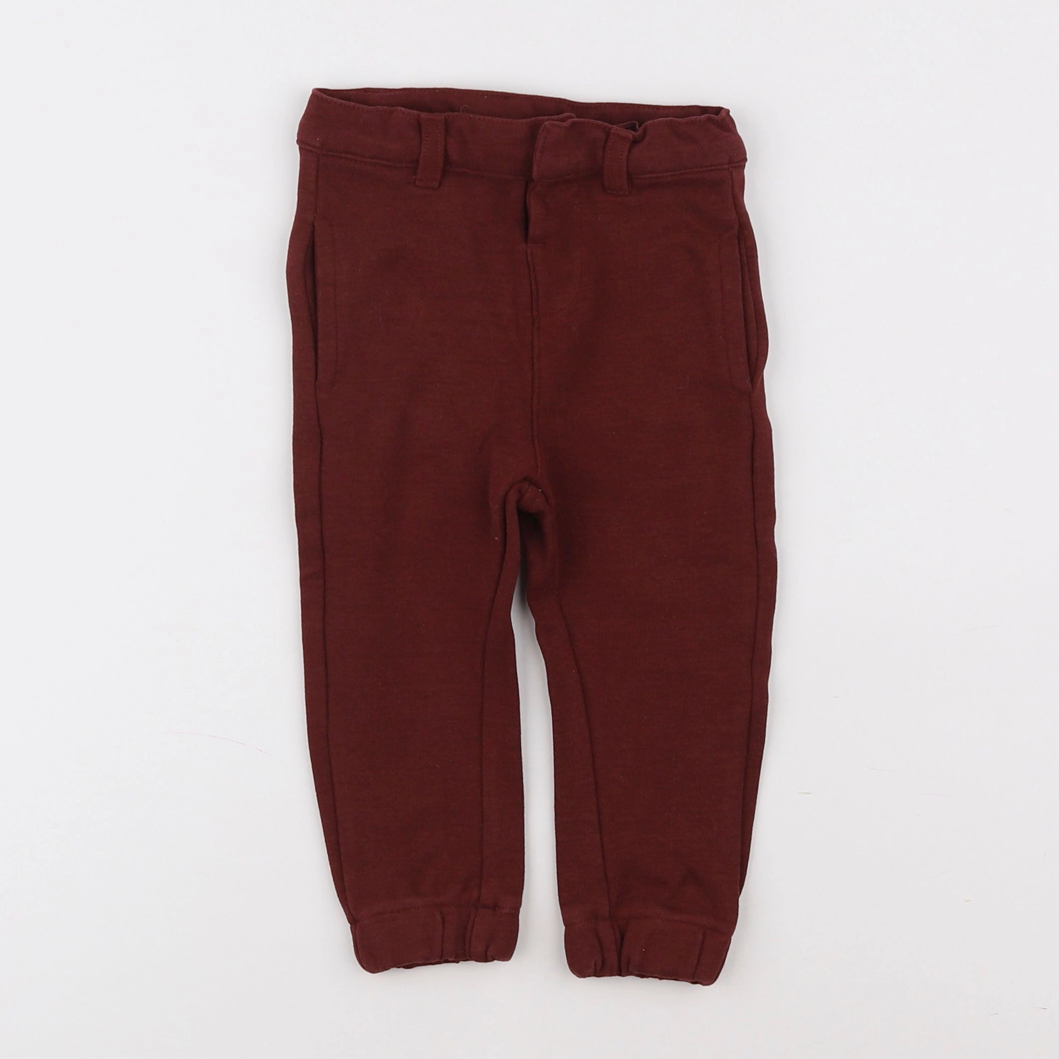 Vertbaudet - pantalon rouge - 18 mois