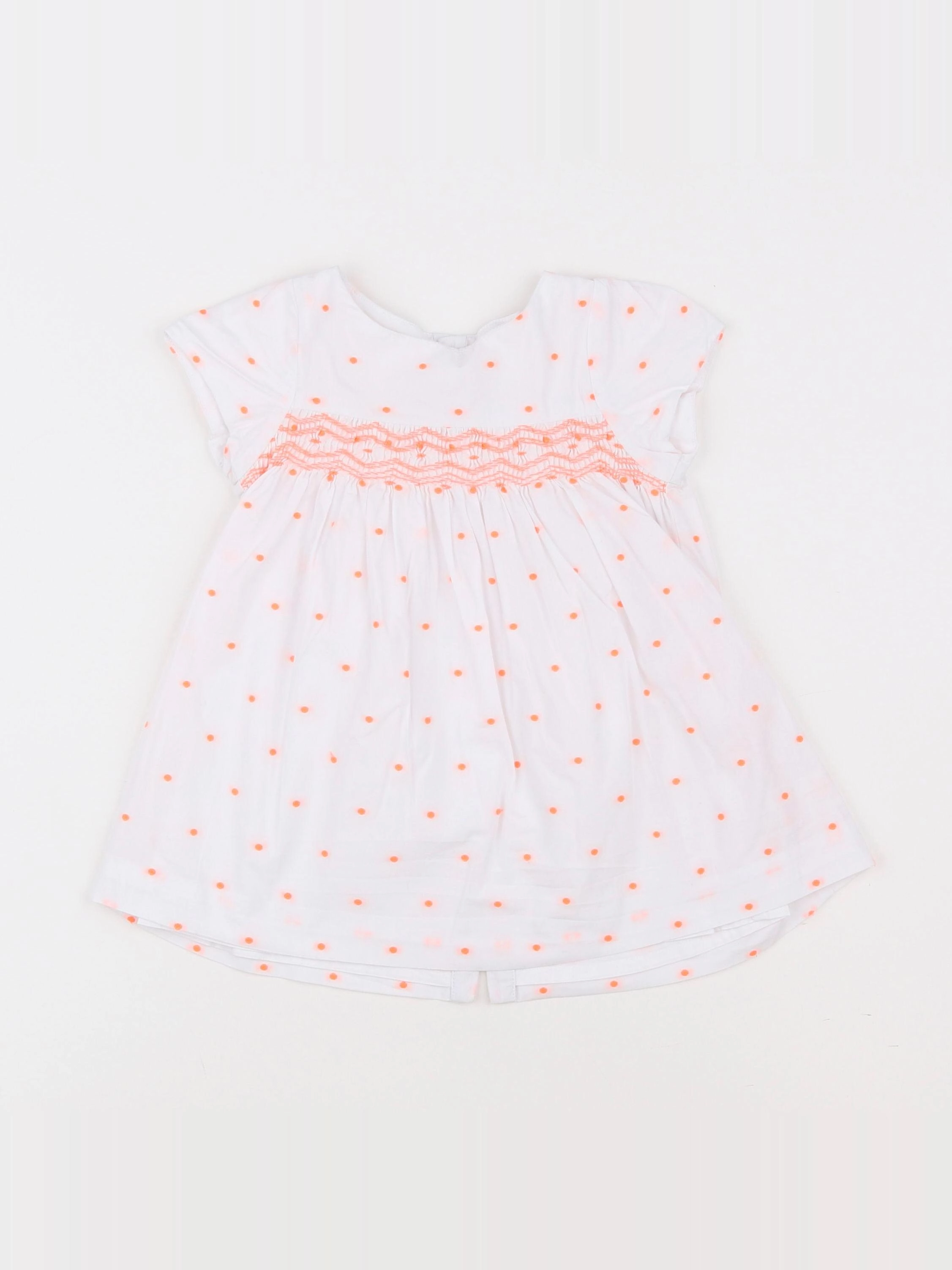 Jacadi - robe blanc - 18 mois