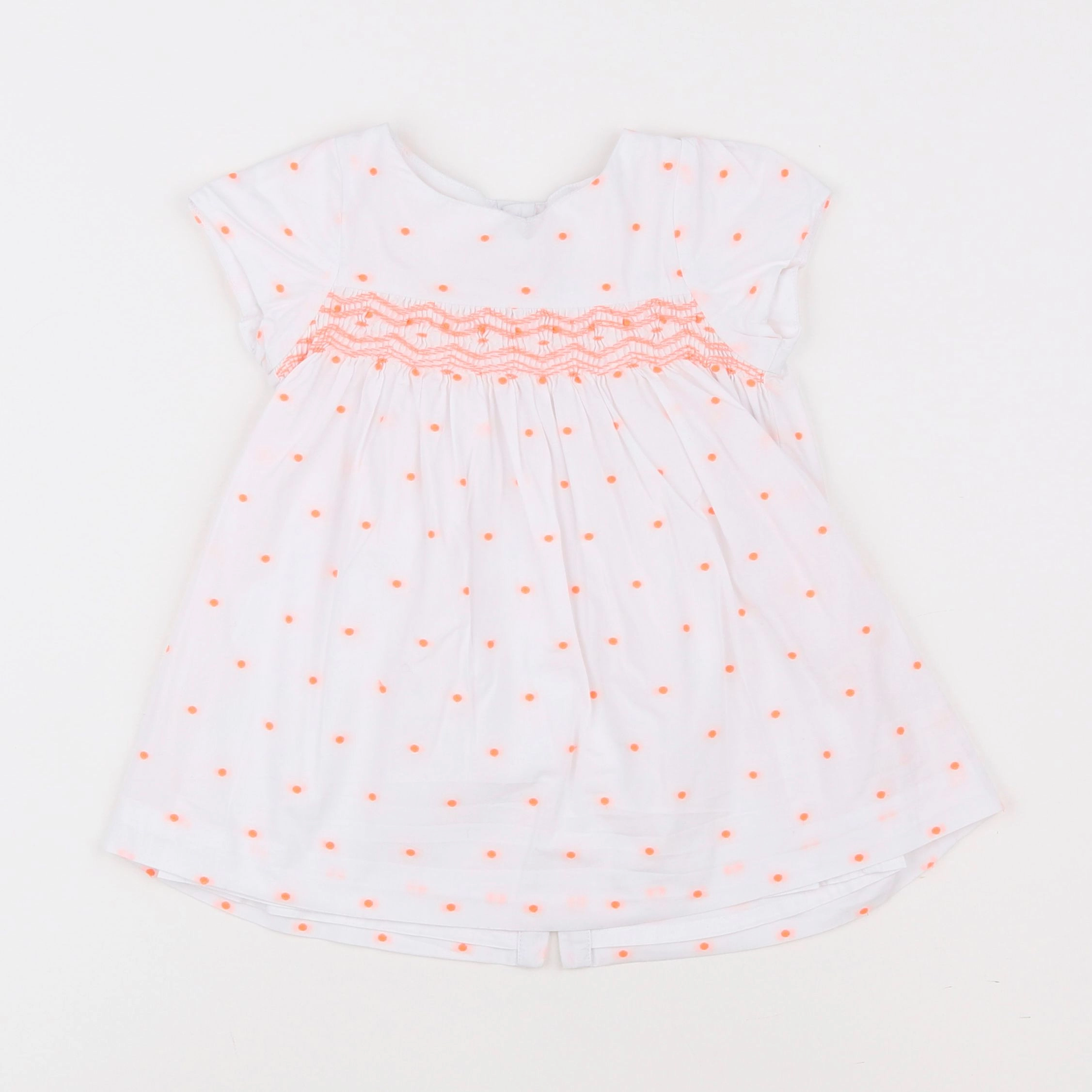 Jacadi - robe blanc - 18 mois