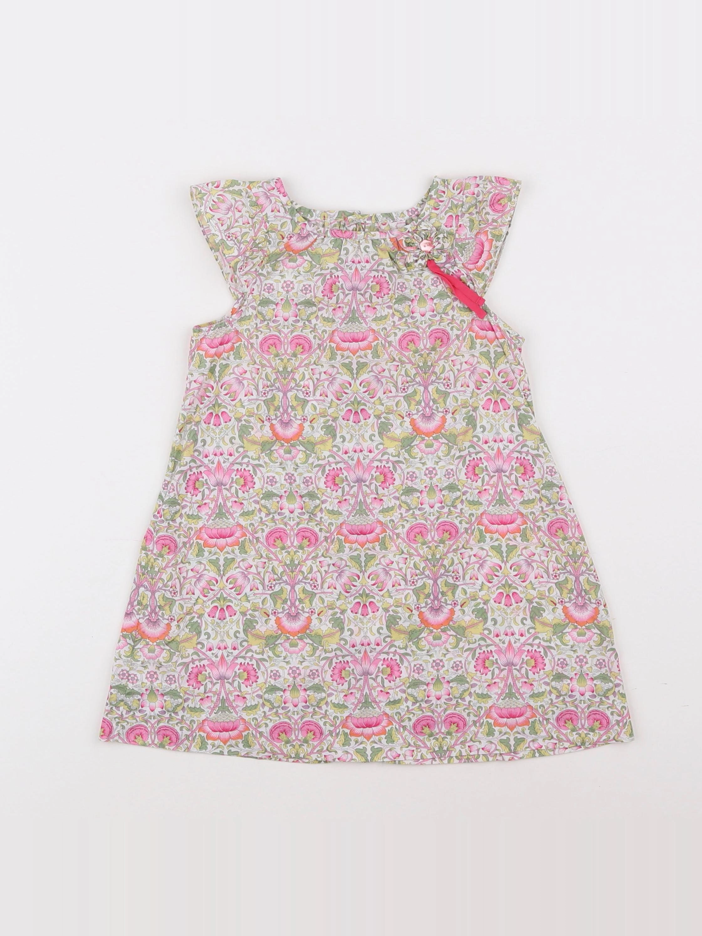 Jacadi - robe liberty multicolore - 18 mois