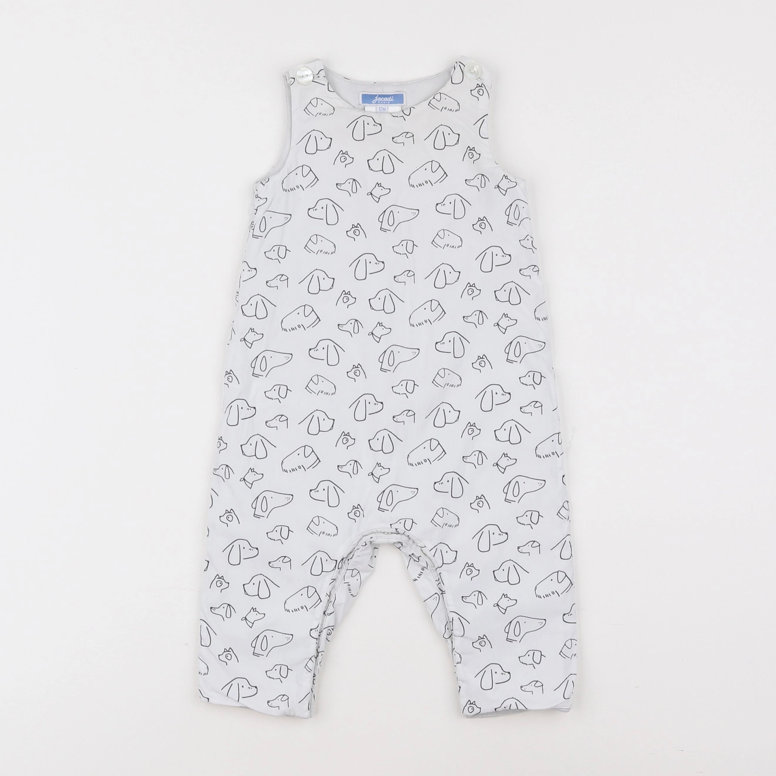 Jacadi - combinaison blanc - 12 mois