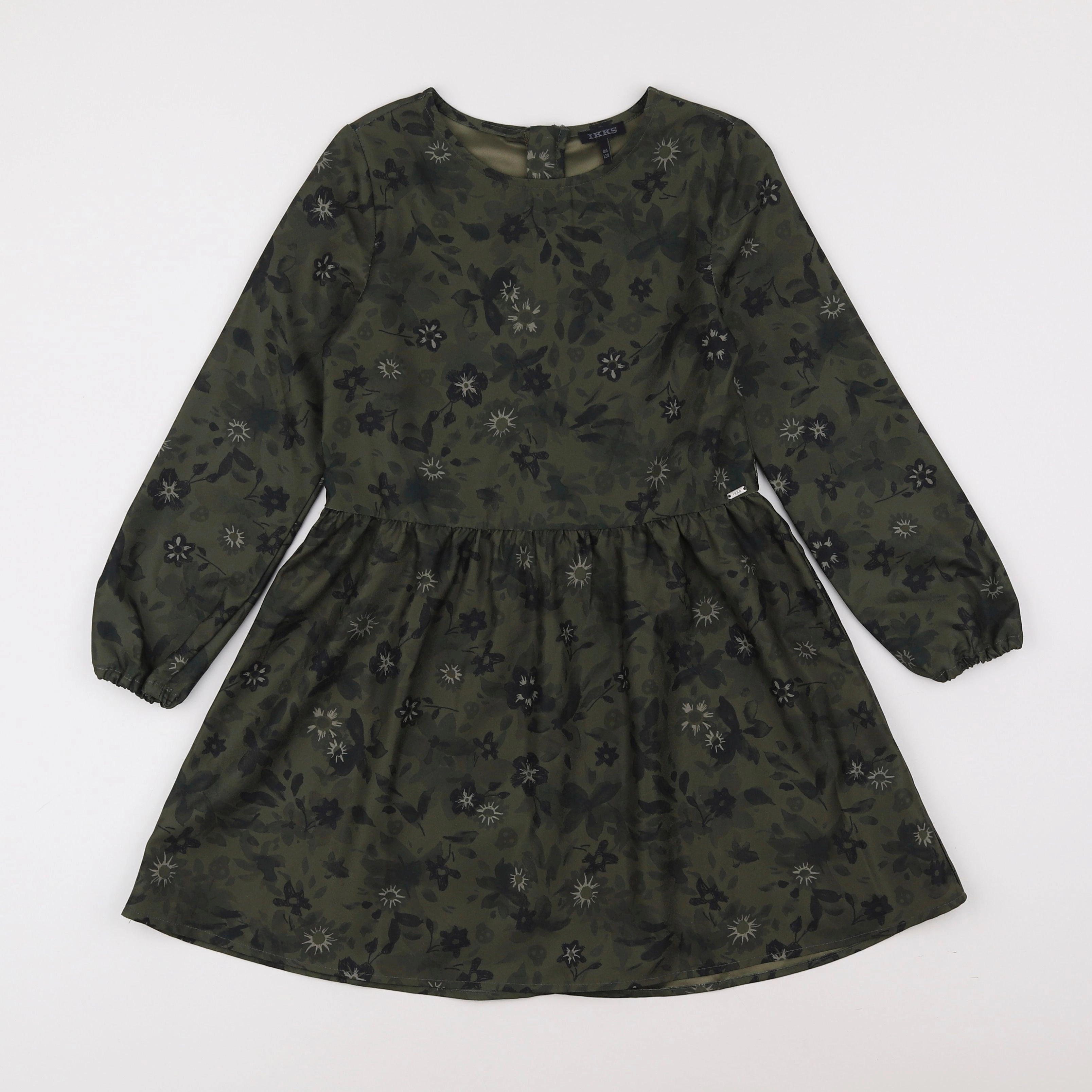 IKKS - robe vert - 8 ans