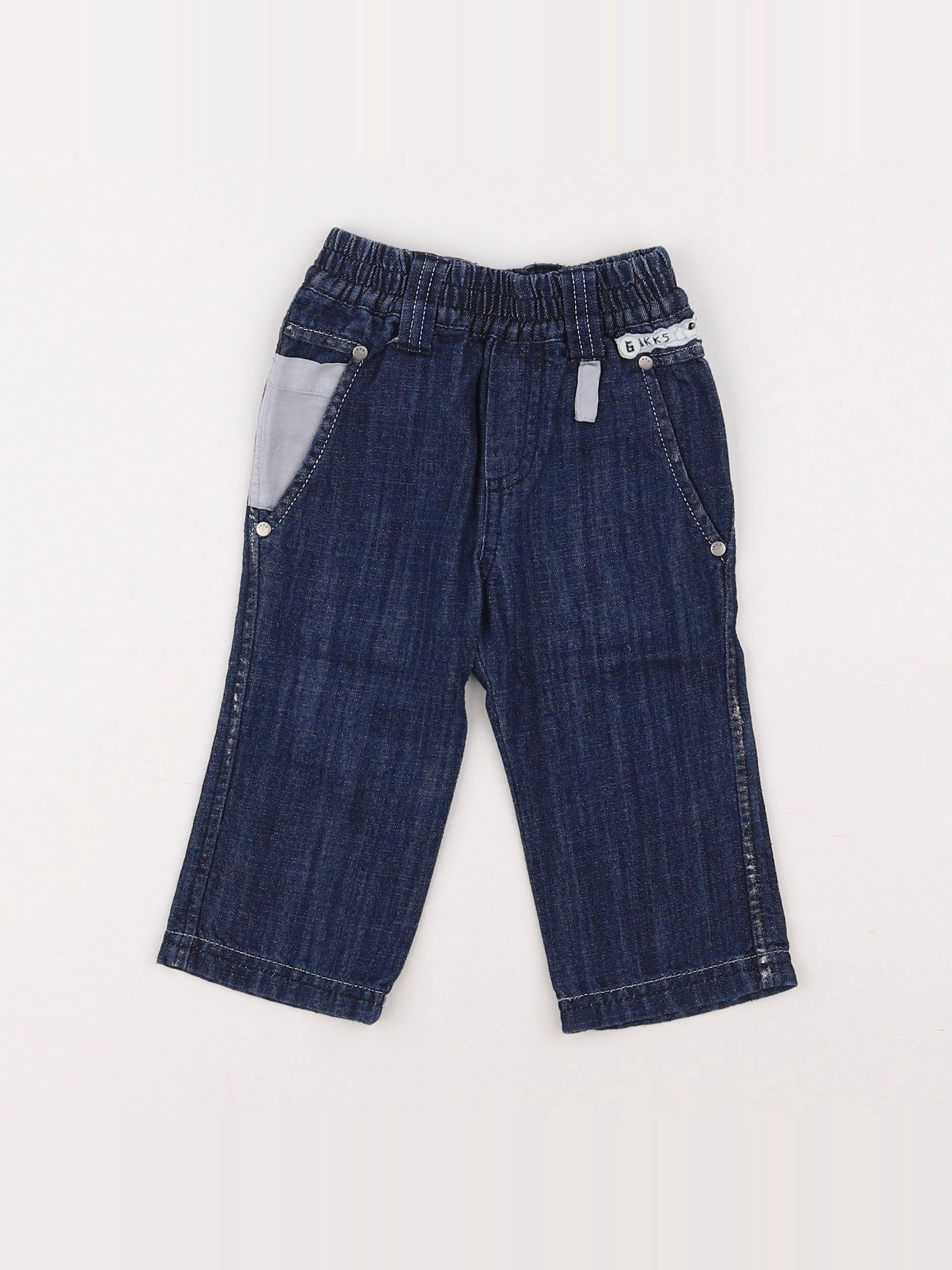 IKKS - jean bleu - 12 mois