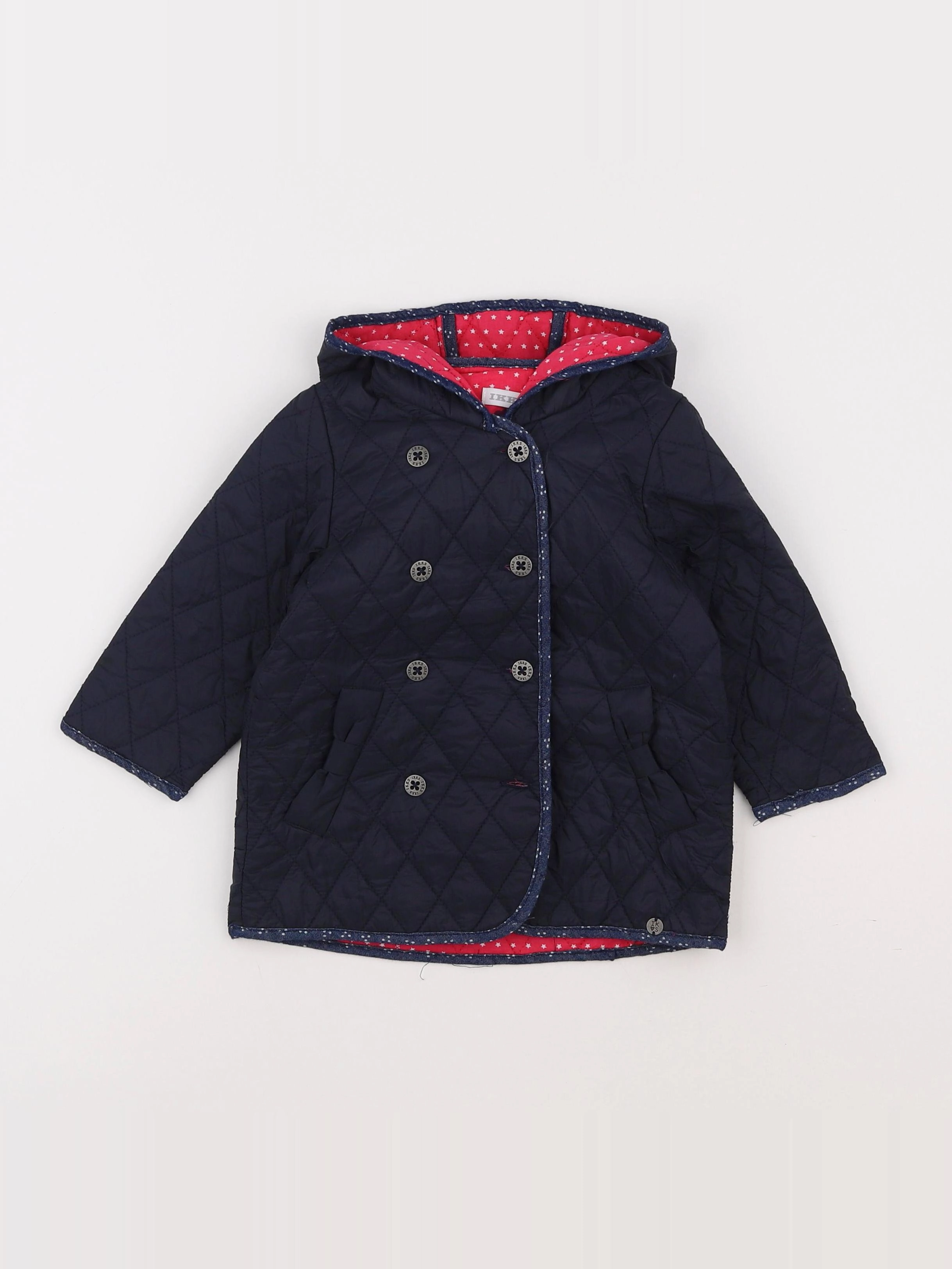 IKKS - coupe-vent bleu - 18 mois