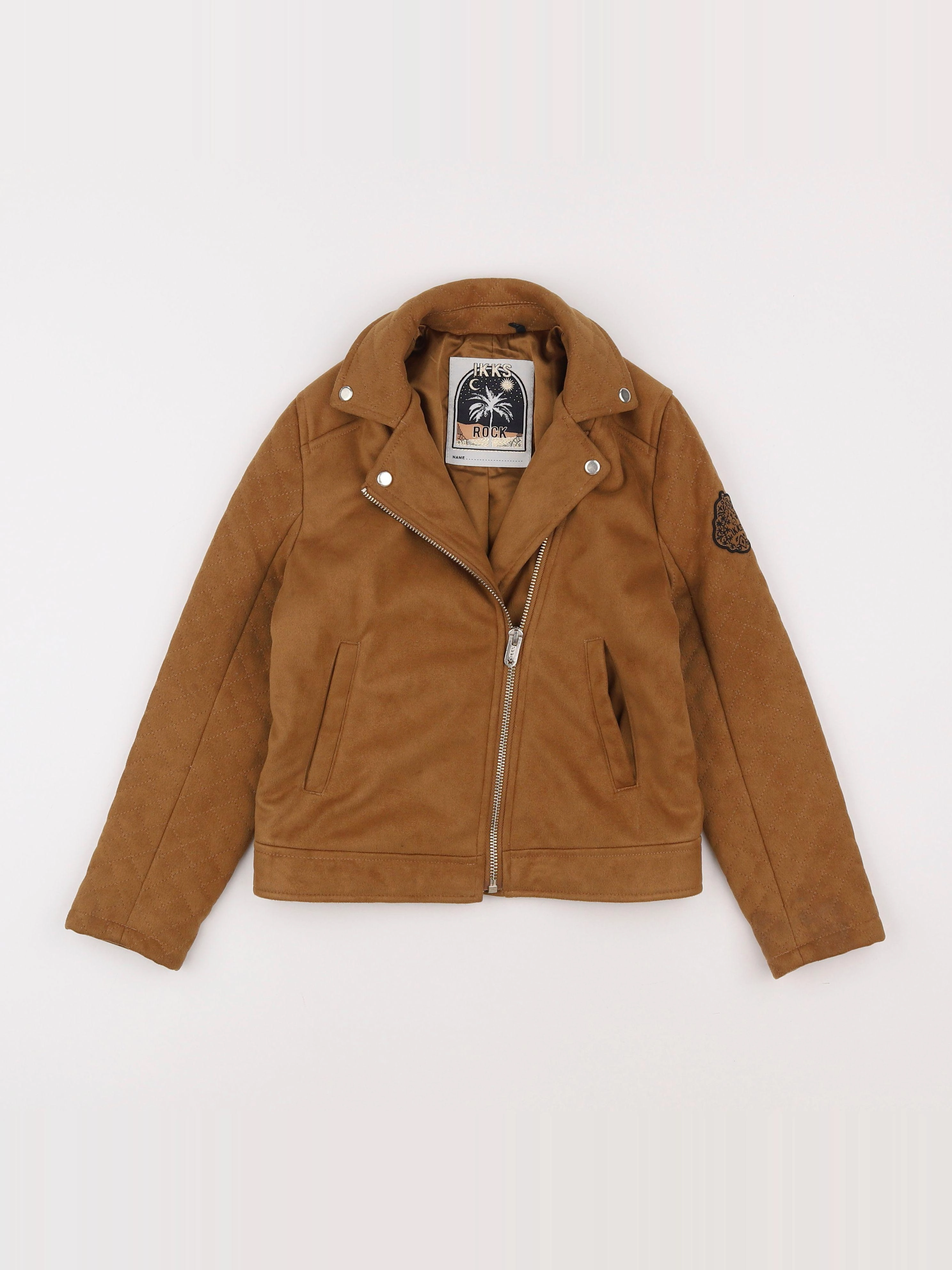 IKKS - veste marron - 8 ans