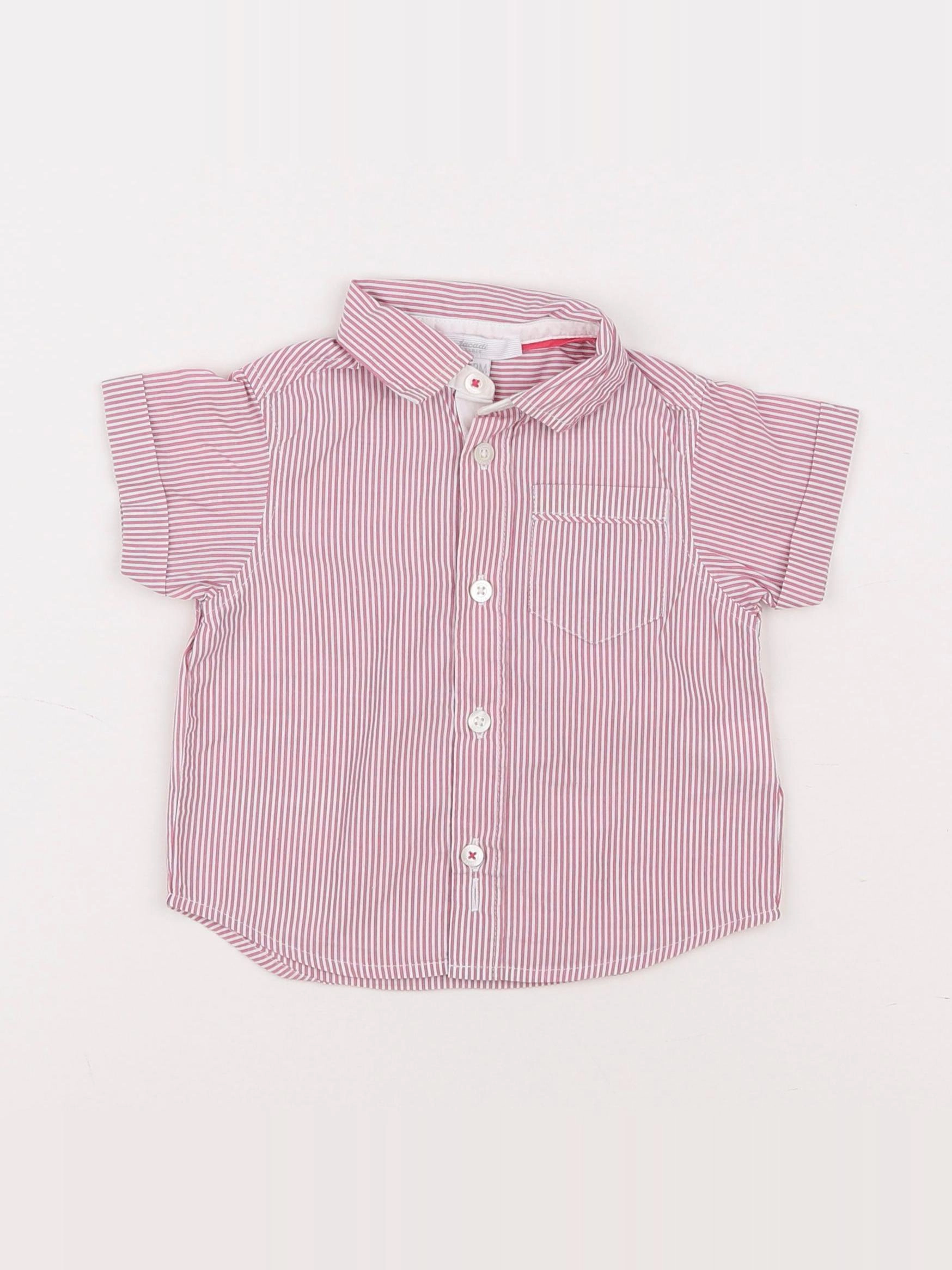 Jacadi - chemise rouge - 12 mois