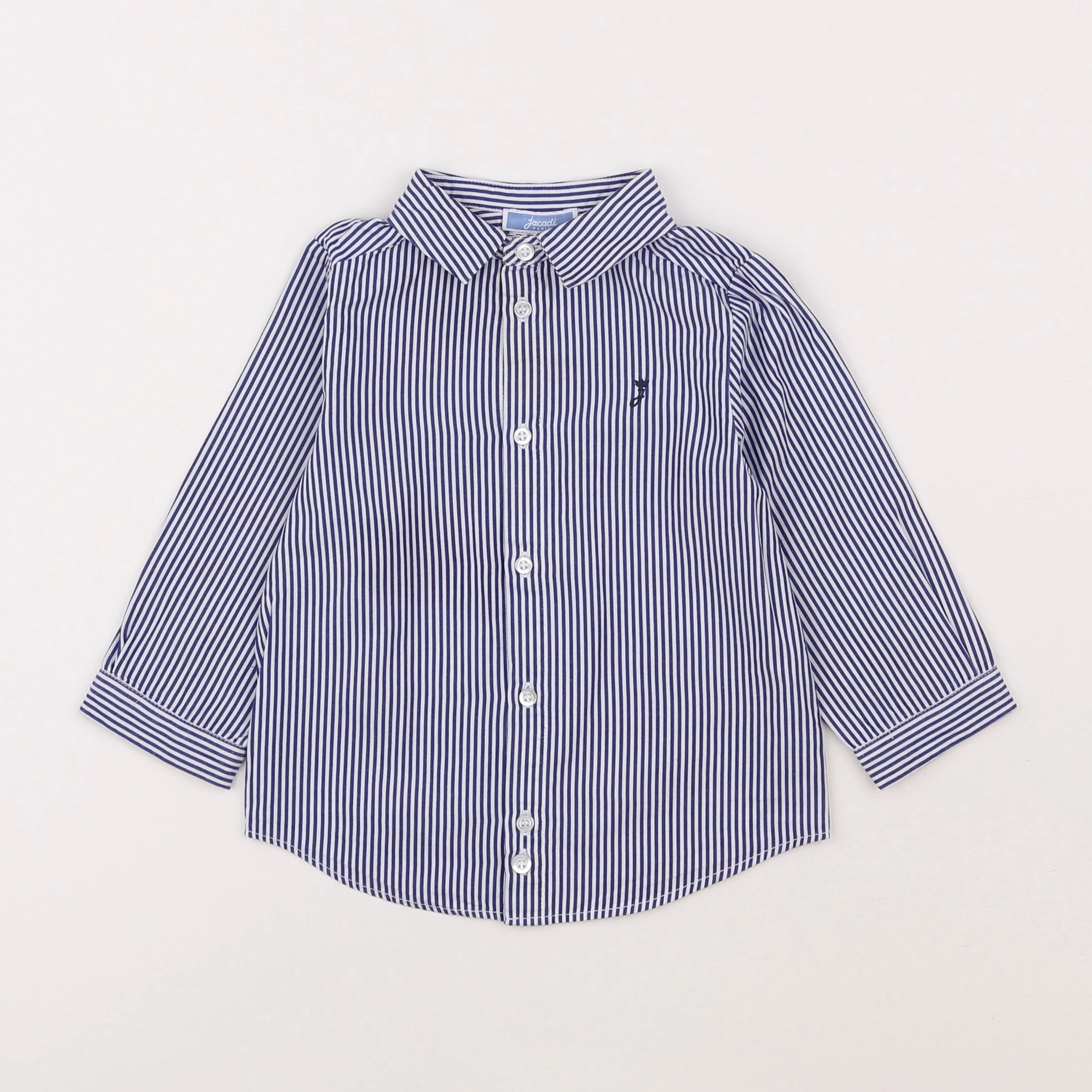 Jacadi - chemise bleu - 18 mois