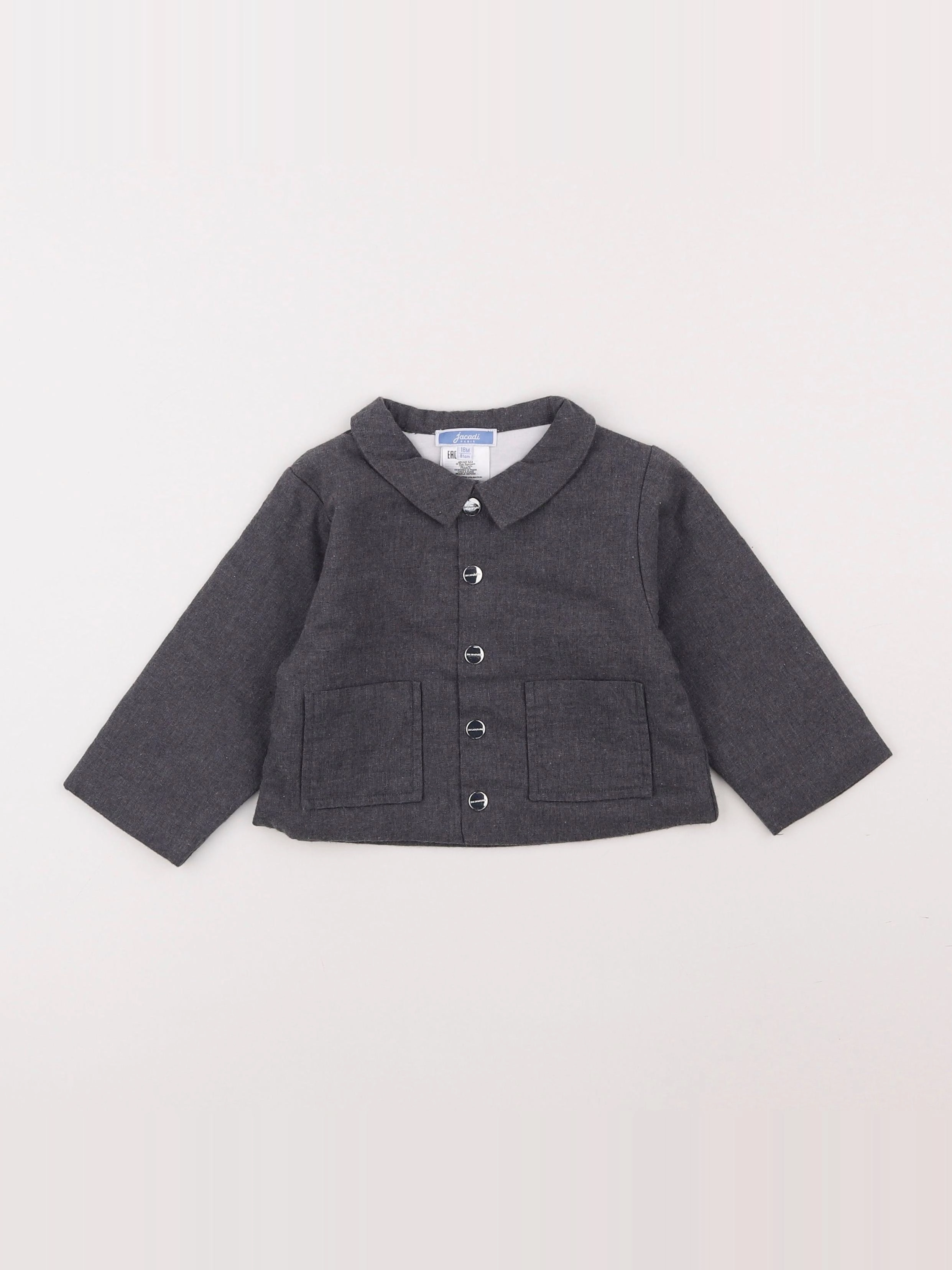 Jacadi - veste gris - 18 mois