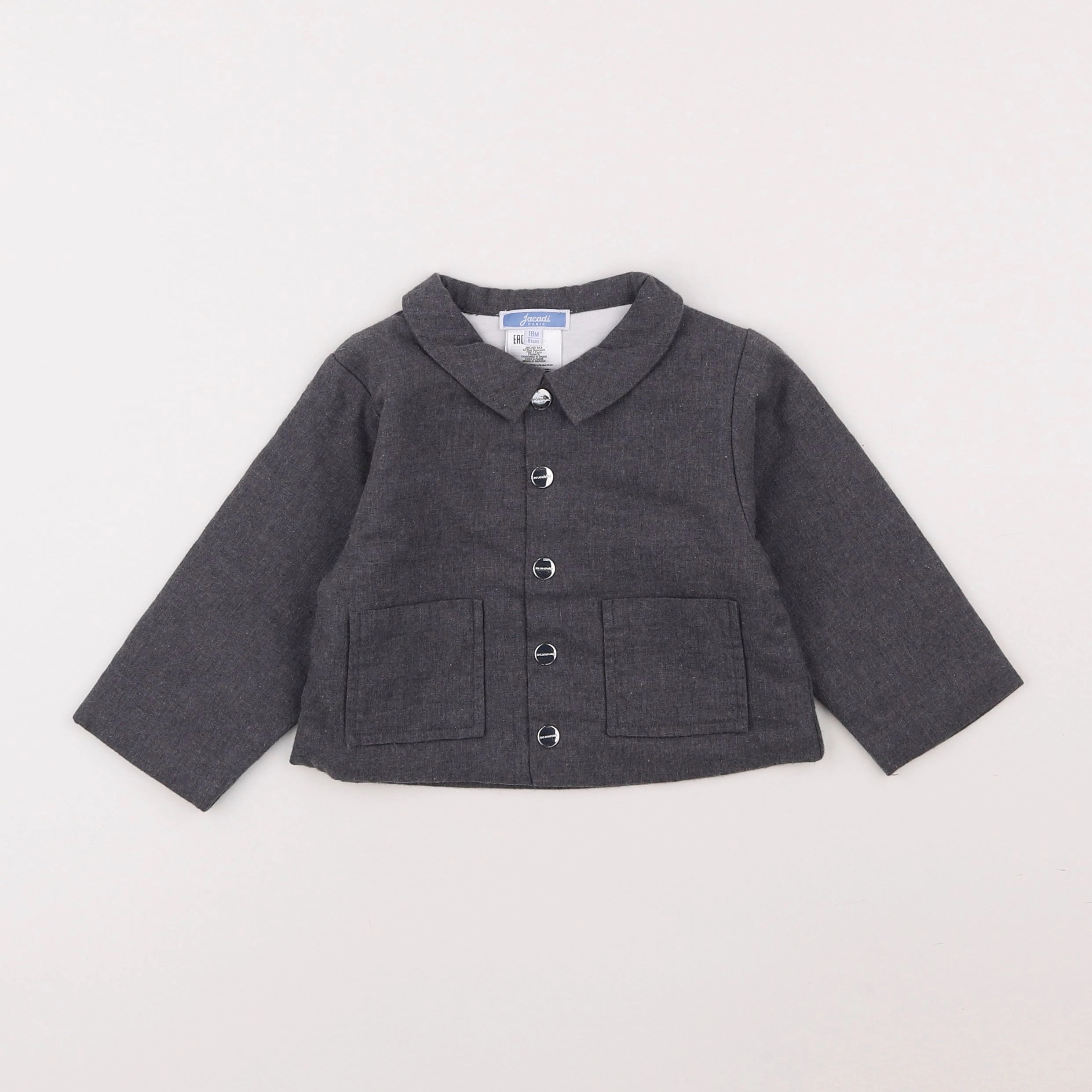 Jacadi - veste gris - 18 mois