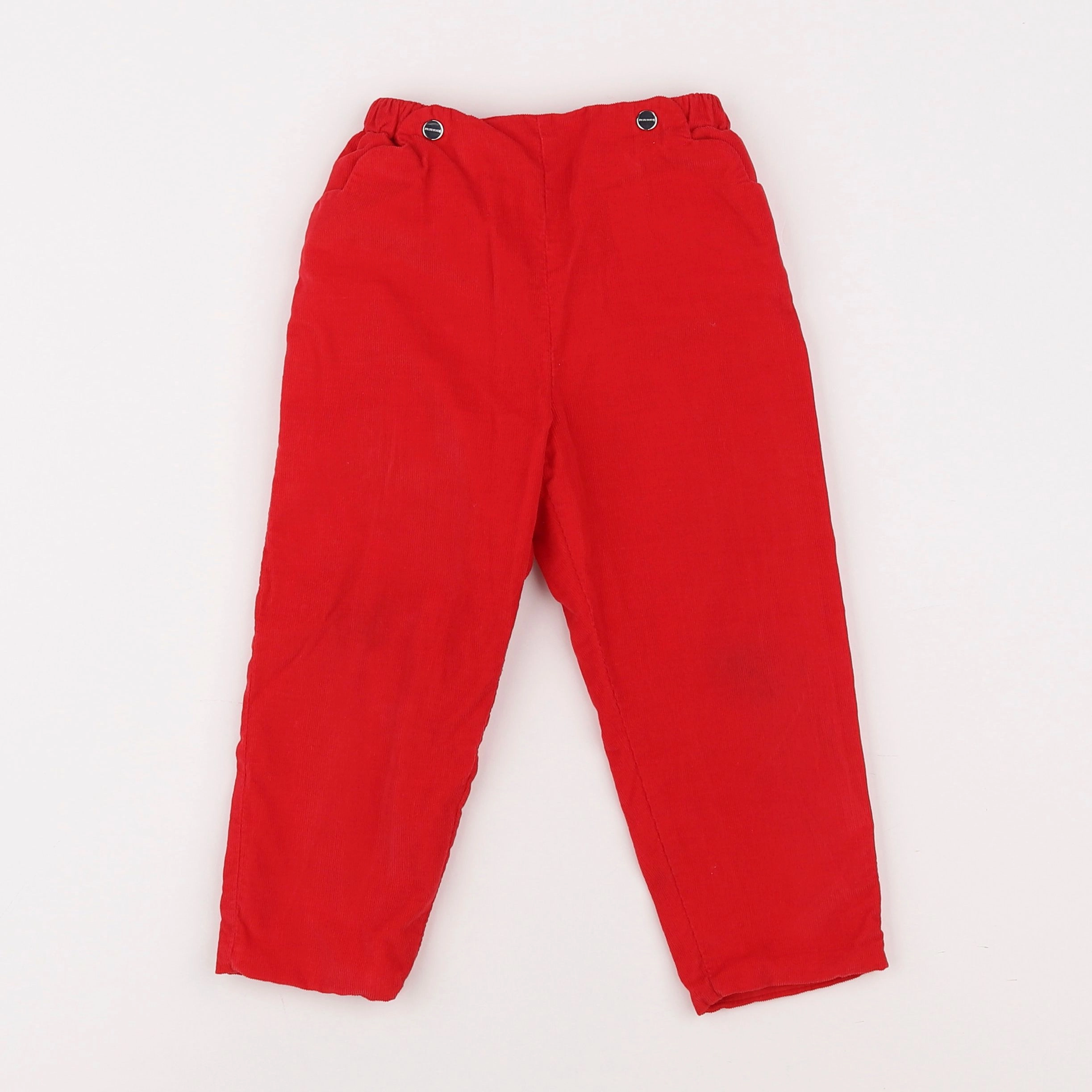 Jacadi - pantalon doublé rouge - 3 ans
