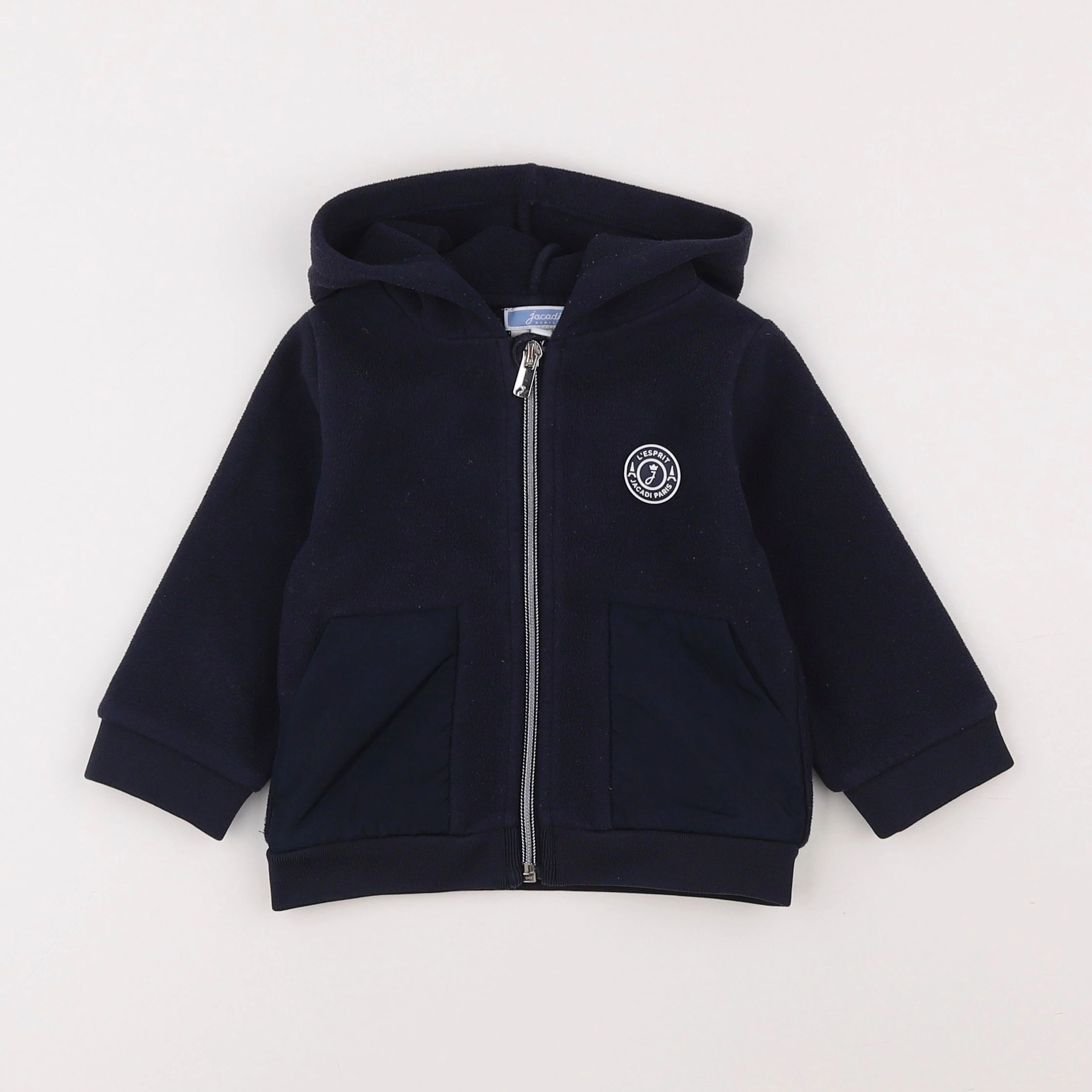 Jacadi - sweat bleu - 18 mois