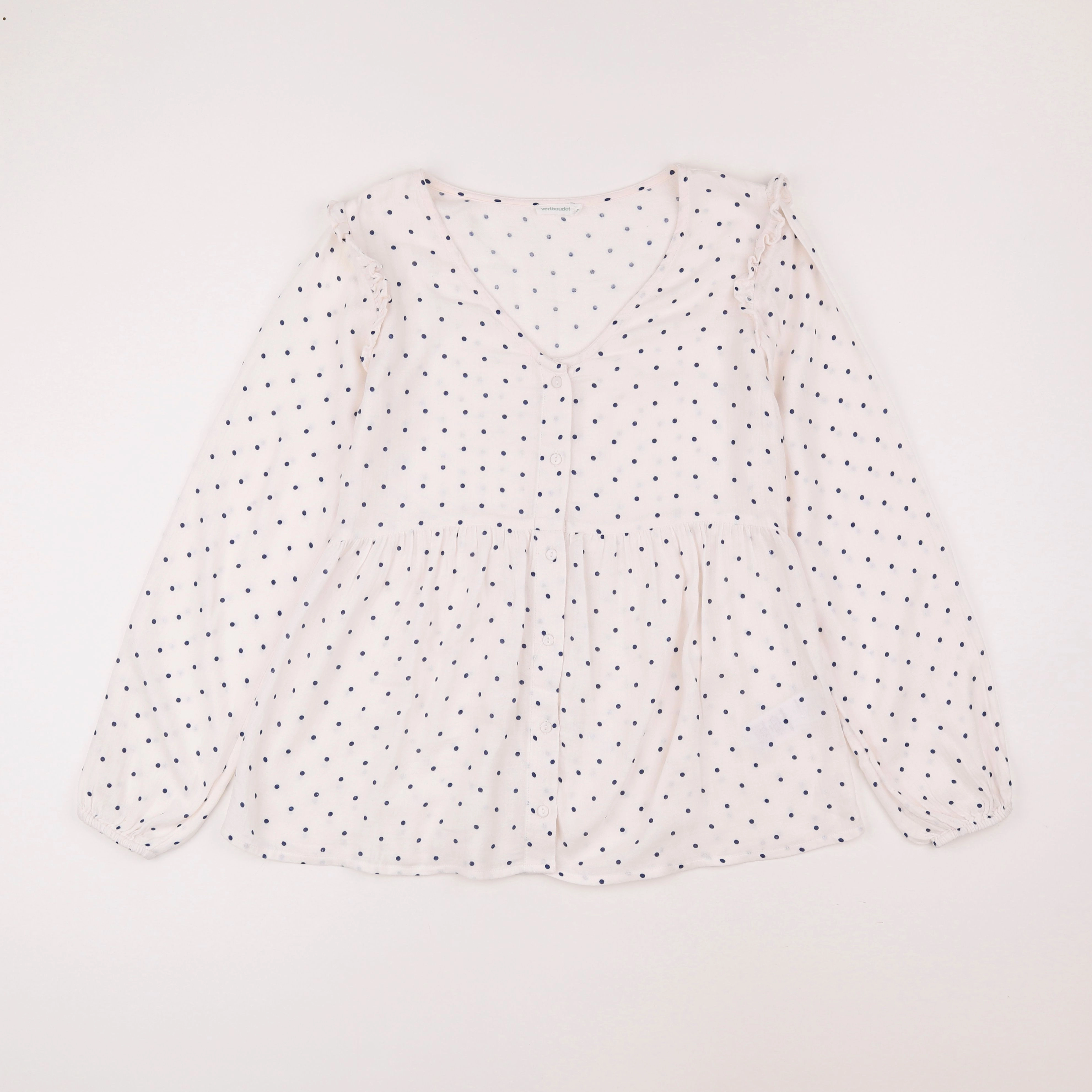 Vertbaudet - blouse grossesse bleu - 34