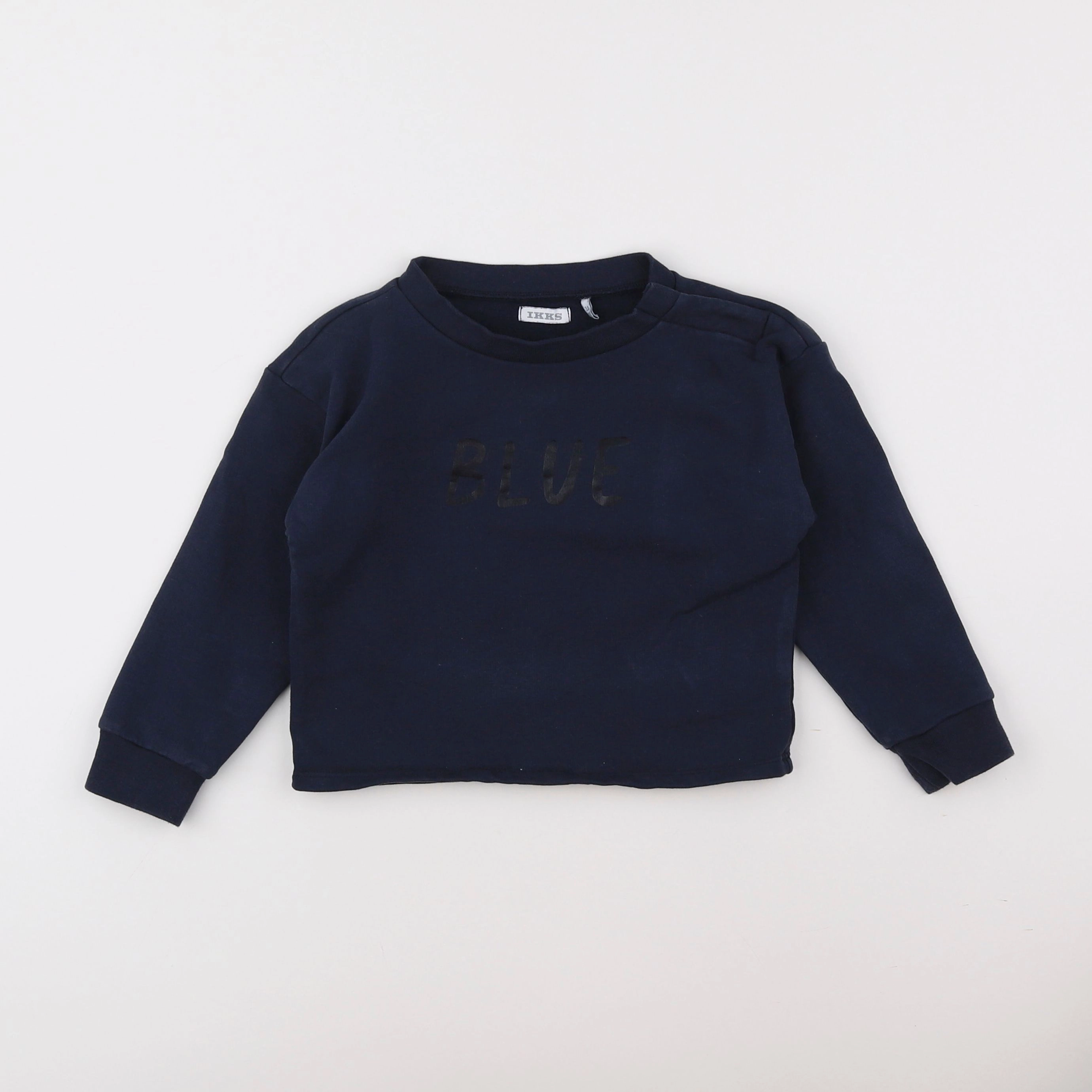 IKKS - sweat bleu - 3 ans