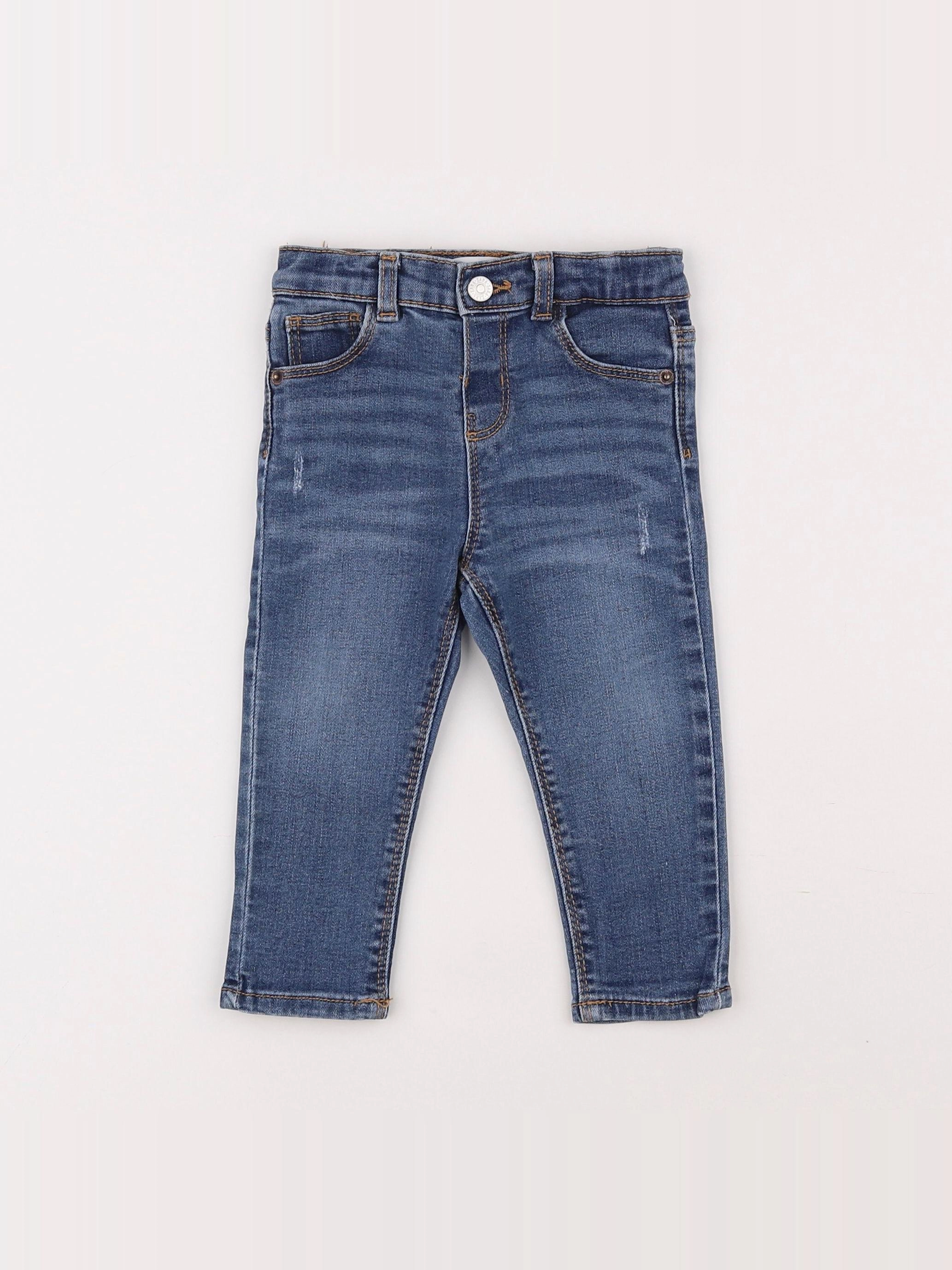 Zara - jean bleu - 12/18 mois