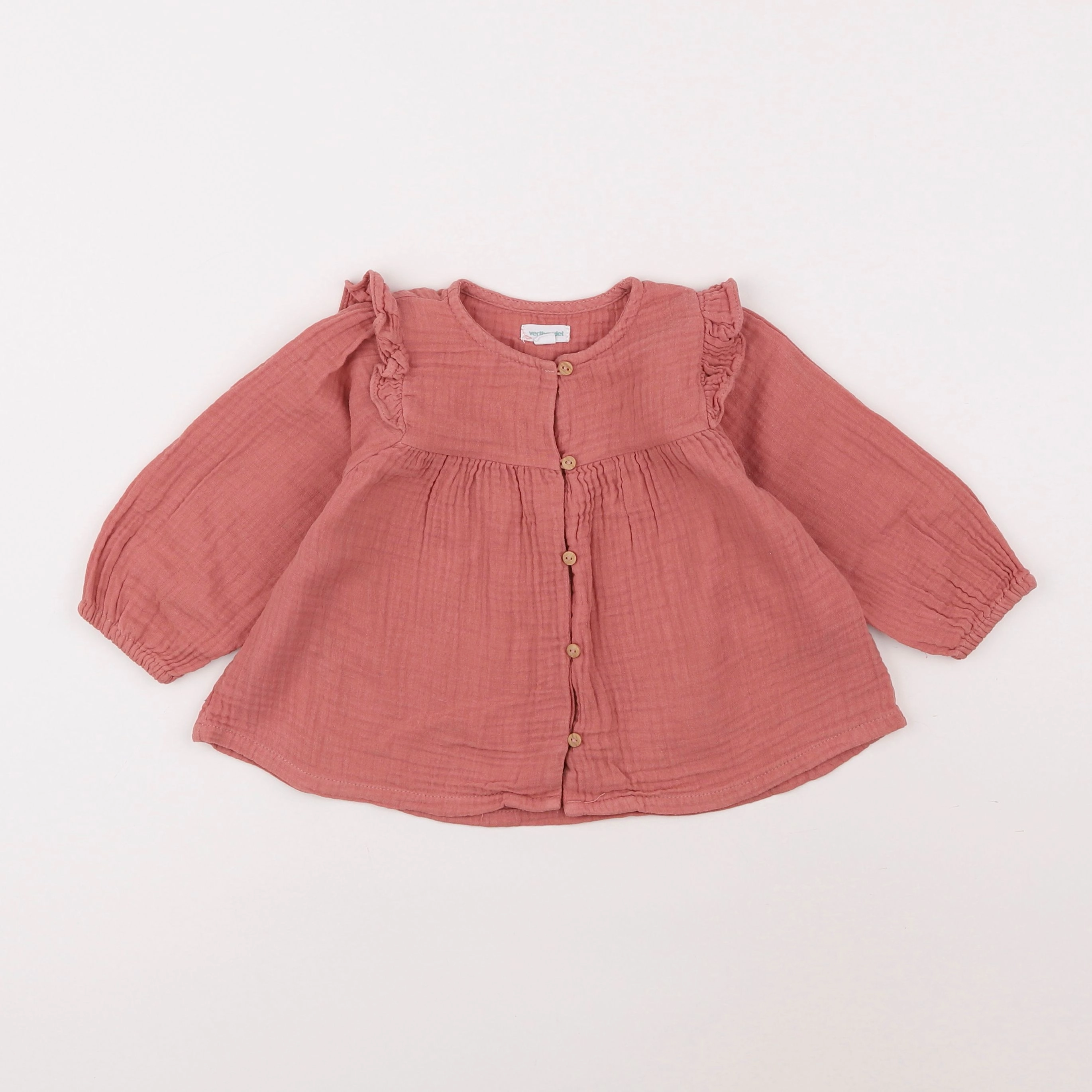 Vertbaudet - blouse rose - 18 mois