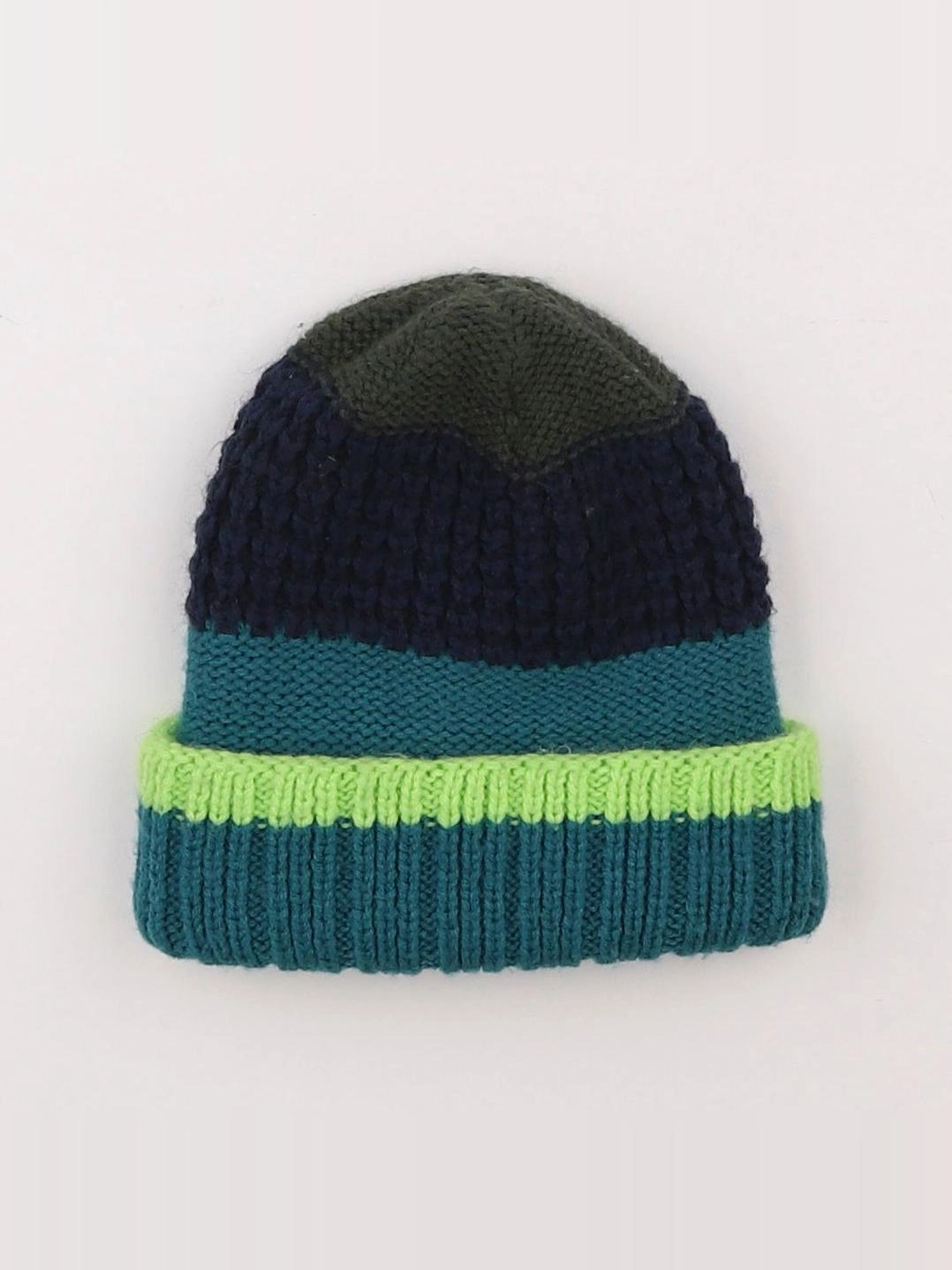 Storytelling - bonnet bleu, vert - 18 mois à 2 ans