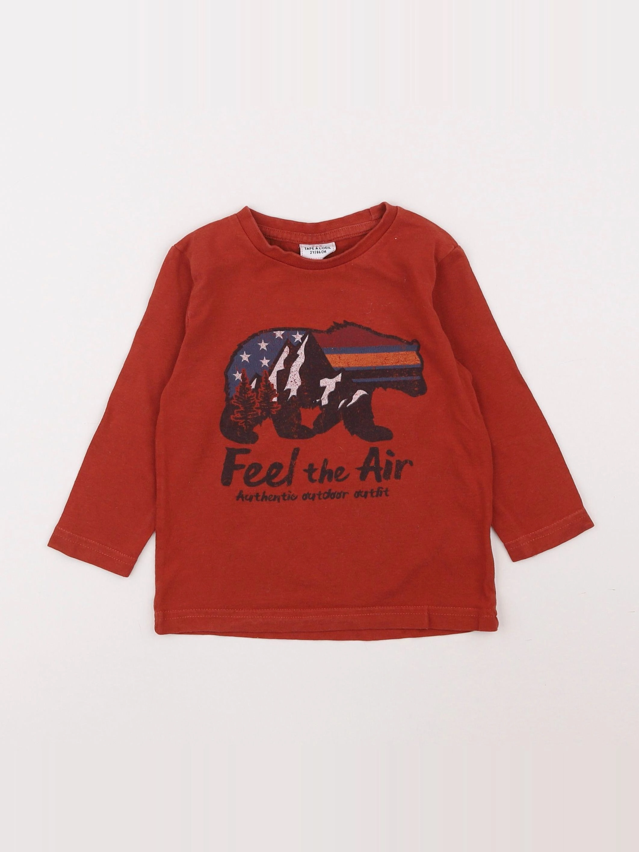 Tape à l'oeil - tee-shirt marron - 2 ans