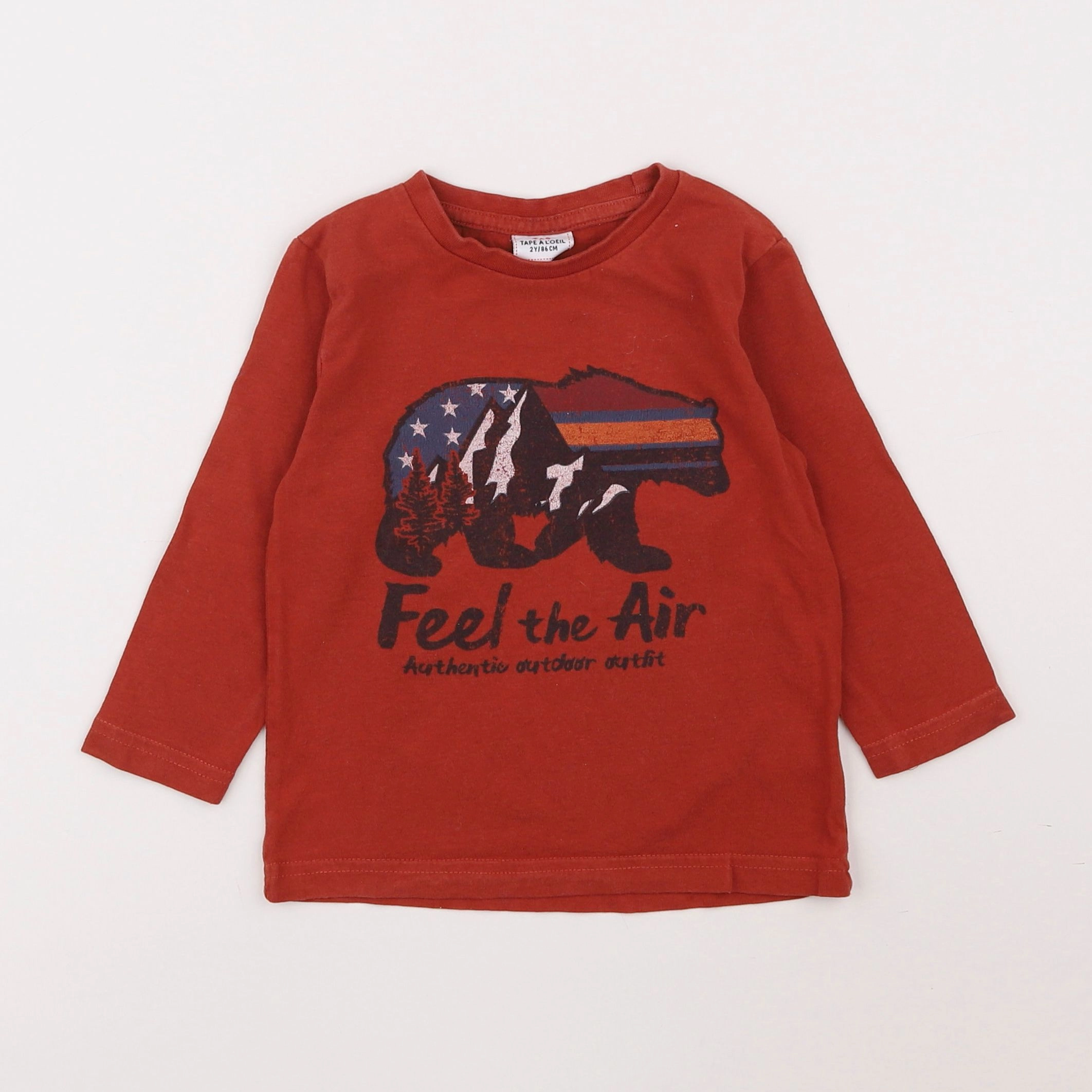 Tape à l'oeil - tee-shirt marron - 2 ans