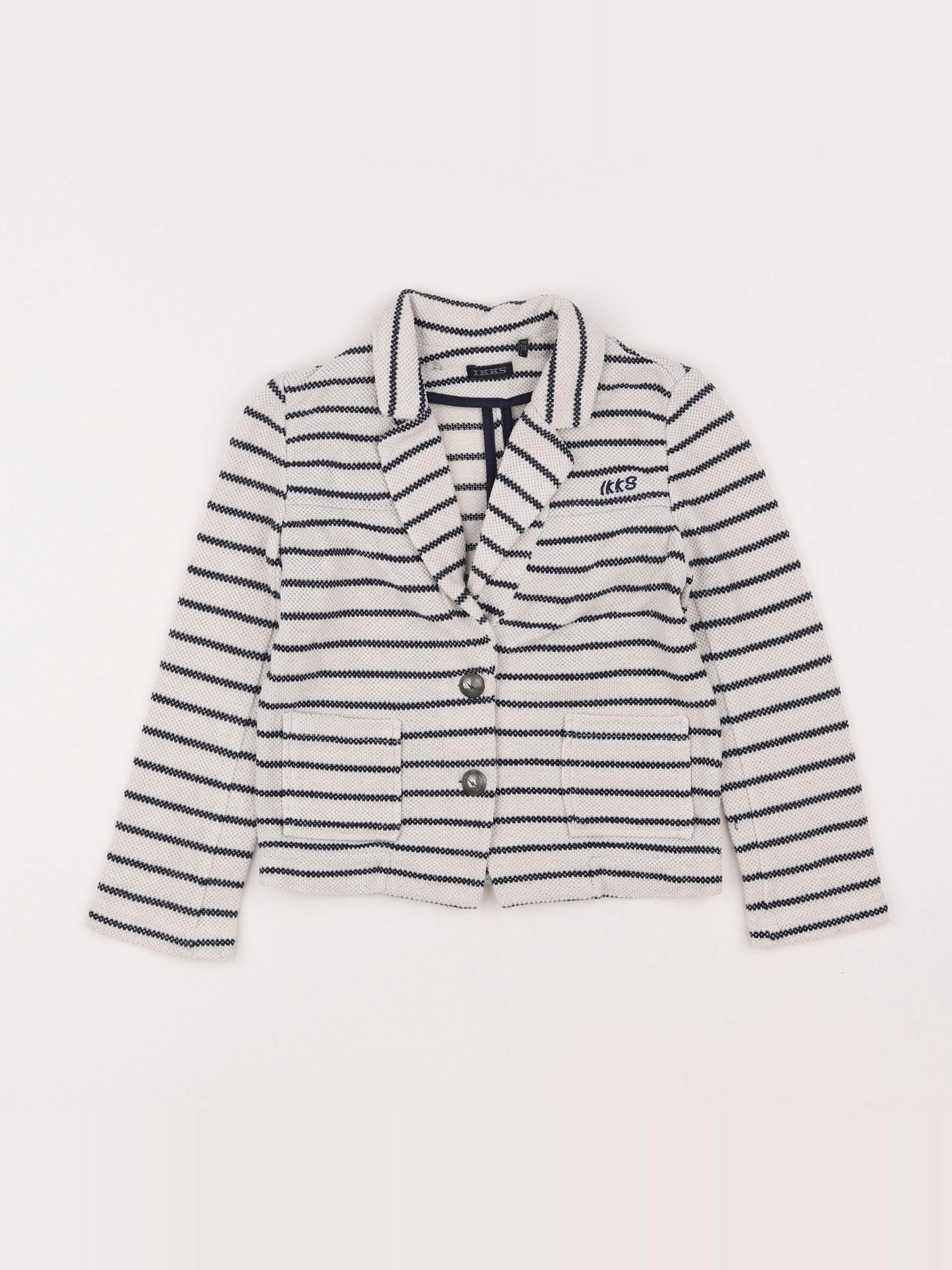 IKKS - veste bleu, blanc - 5 ans