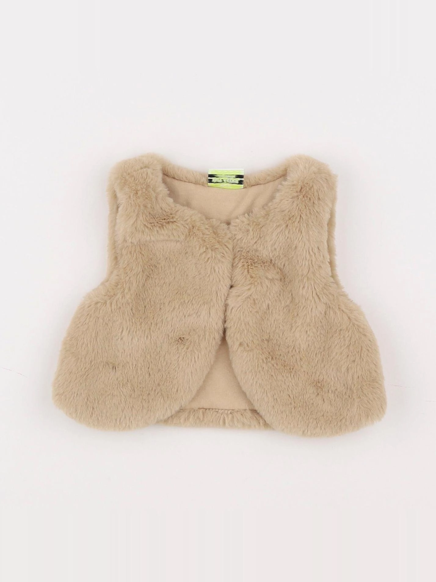 Tape à l'oeil - gilet marron - 3 mois