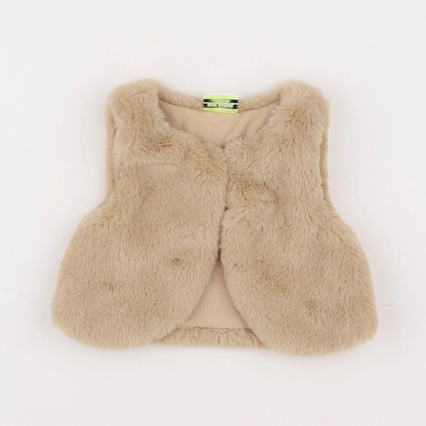 Tape à l'oeil - gilet marron - 3 mois