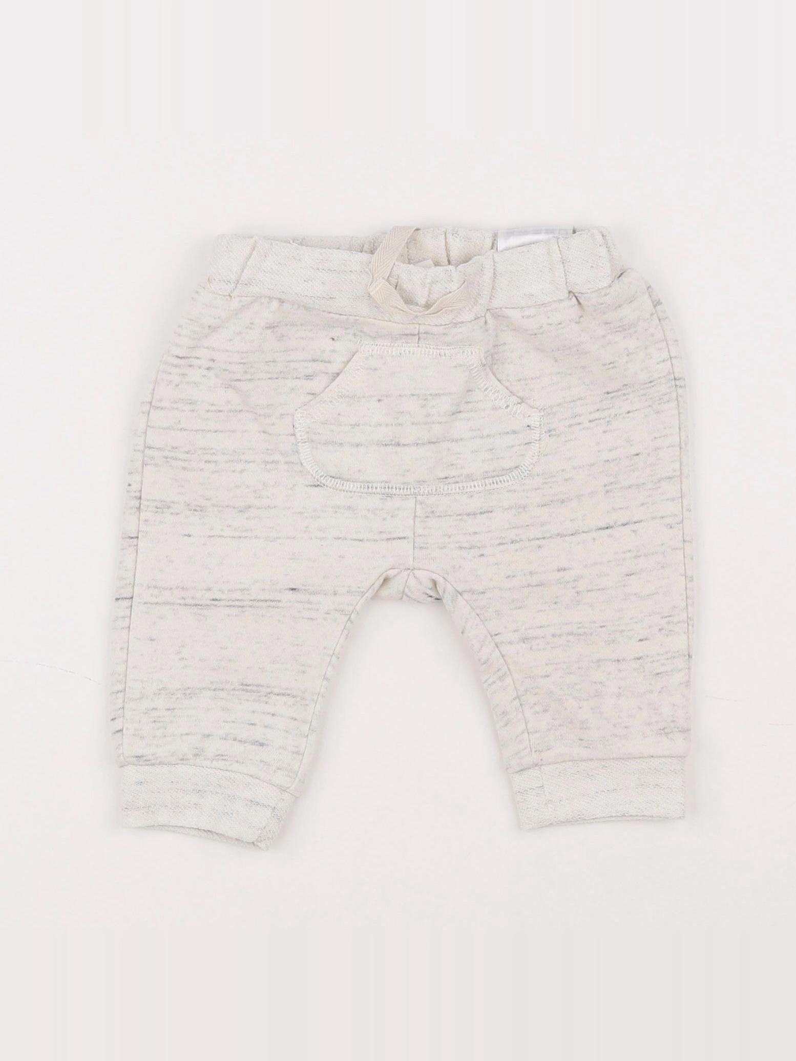 H&M - pantalon gris - 1 mois