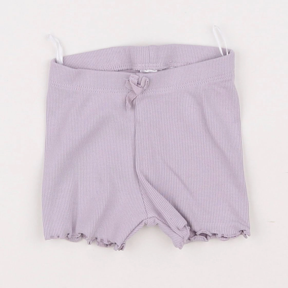 H&M - short violet - 3/6 mois