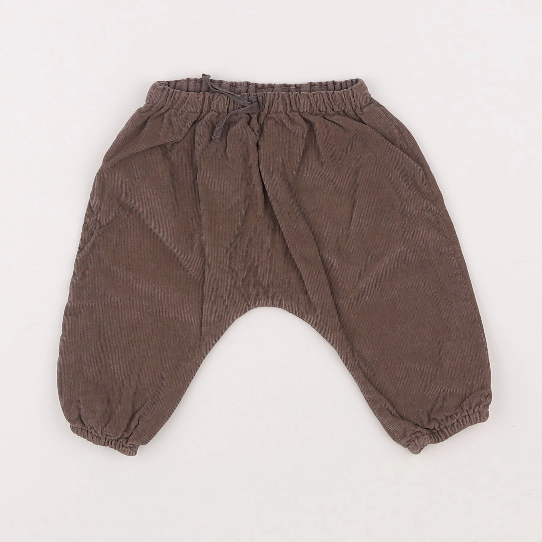 Zara - sarouel marron - 3/6 mois