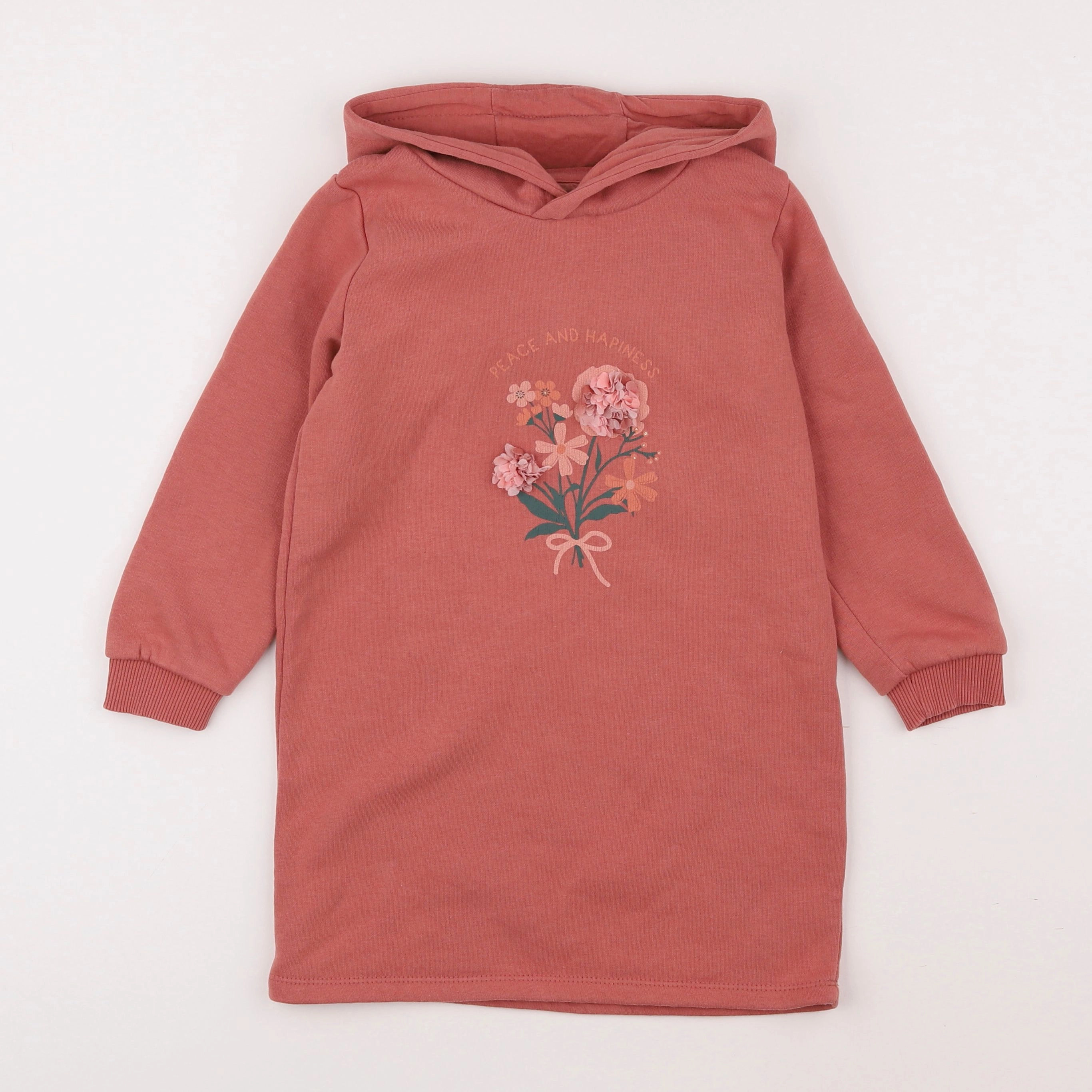 Vertbaudet - robe rouge - 5 ans