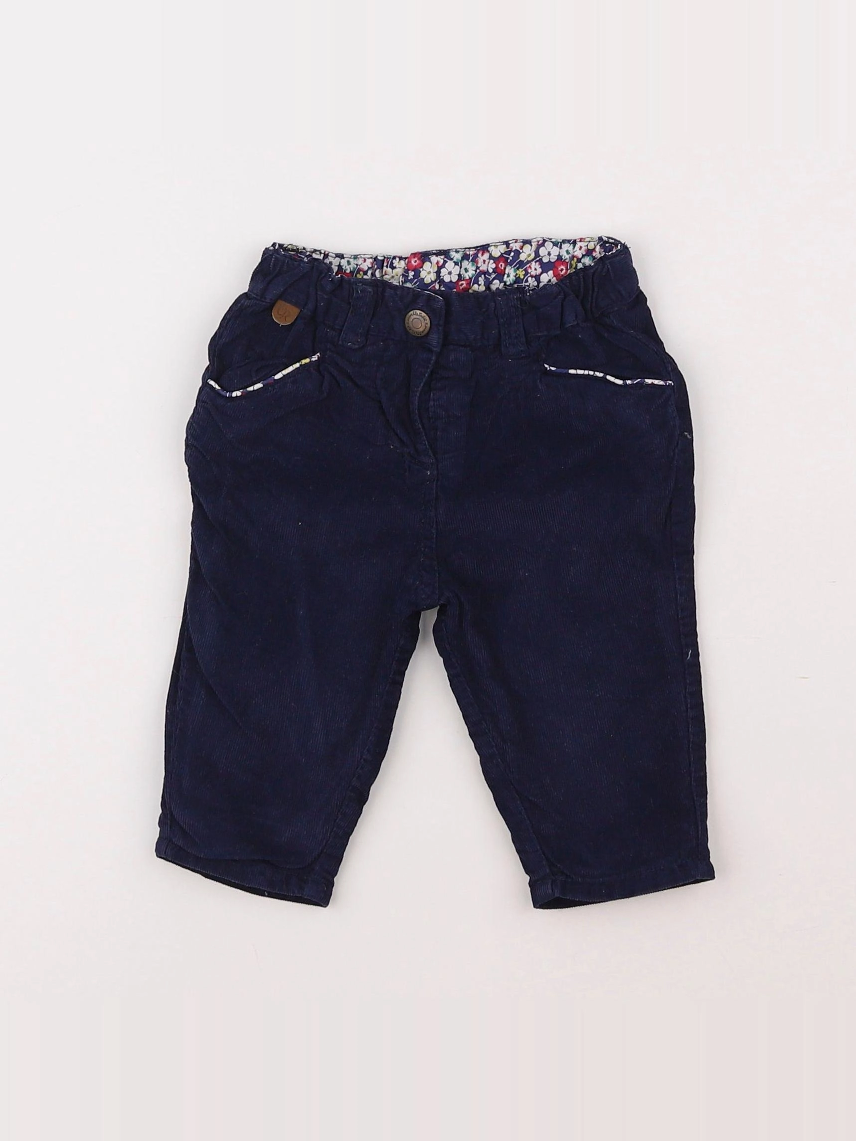 Cadet Rousselle - pantalon bleu - 6 mois