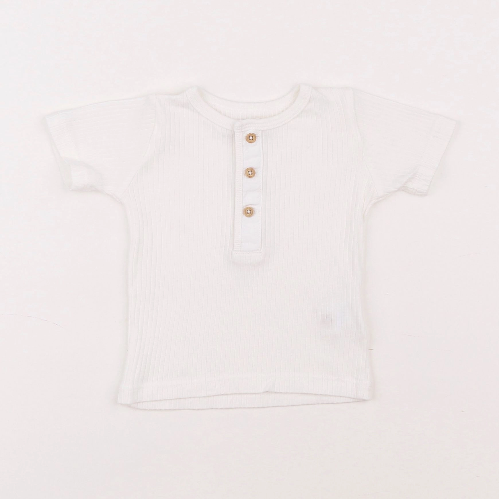Boutchou - tee-shirt blanc - 6 mois
