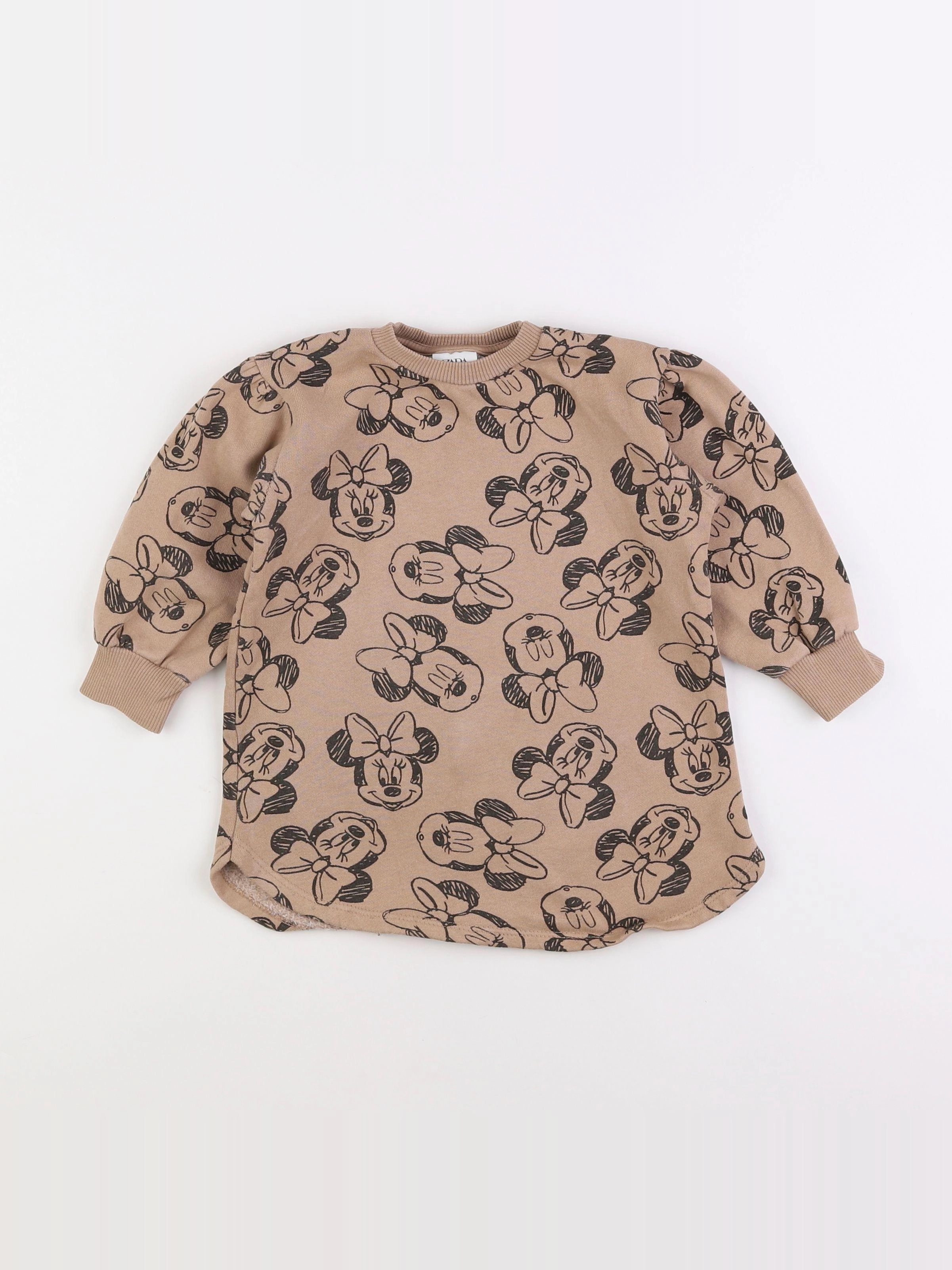 Zara - robe beige - 12/18 mois