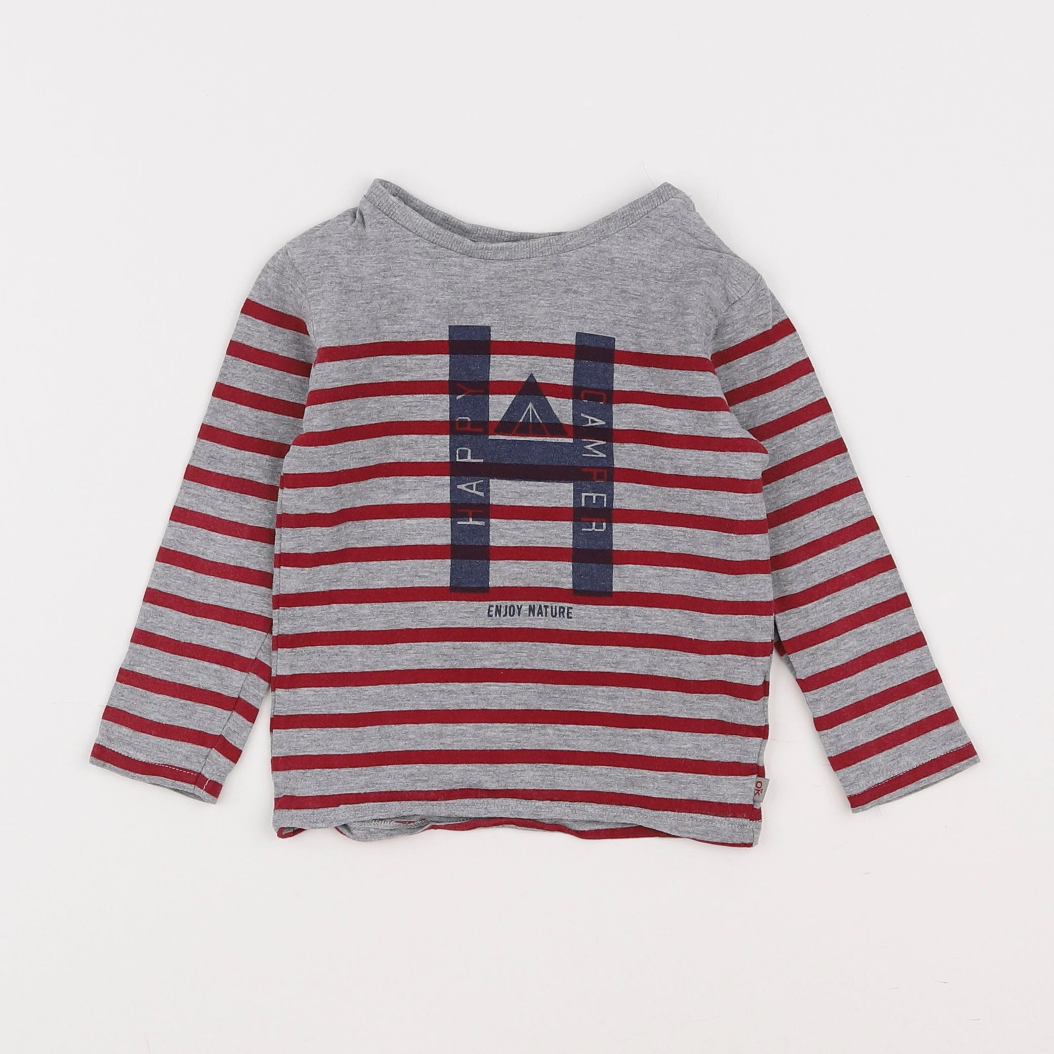 Okaidi - tee-shirt multicolore - 2 ans