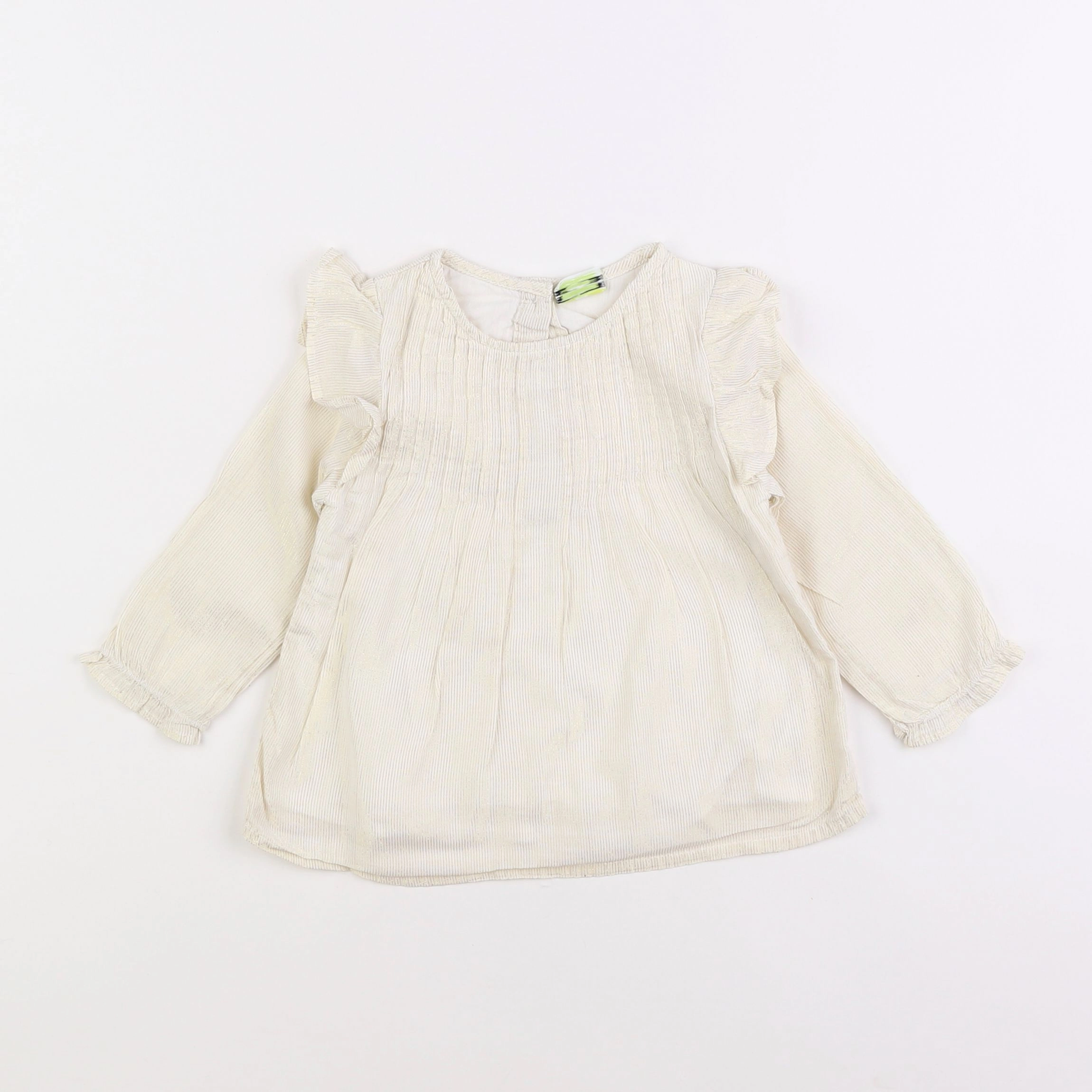 Tape à l'oeil - blouse or - 18 mois