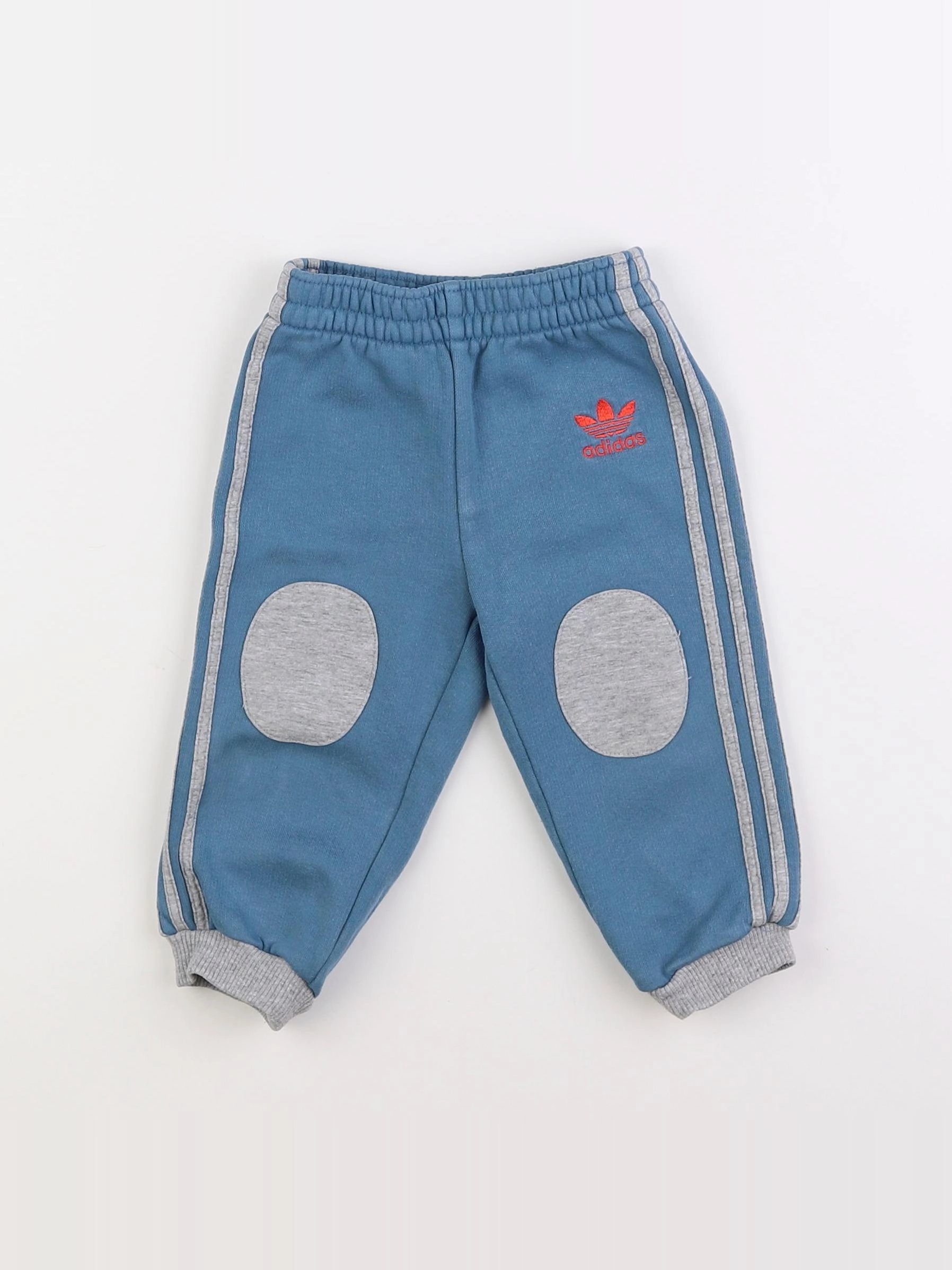 Adidas - jogging bleu - 9/12 mois
