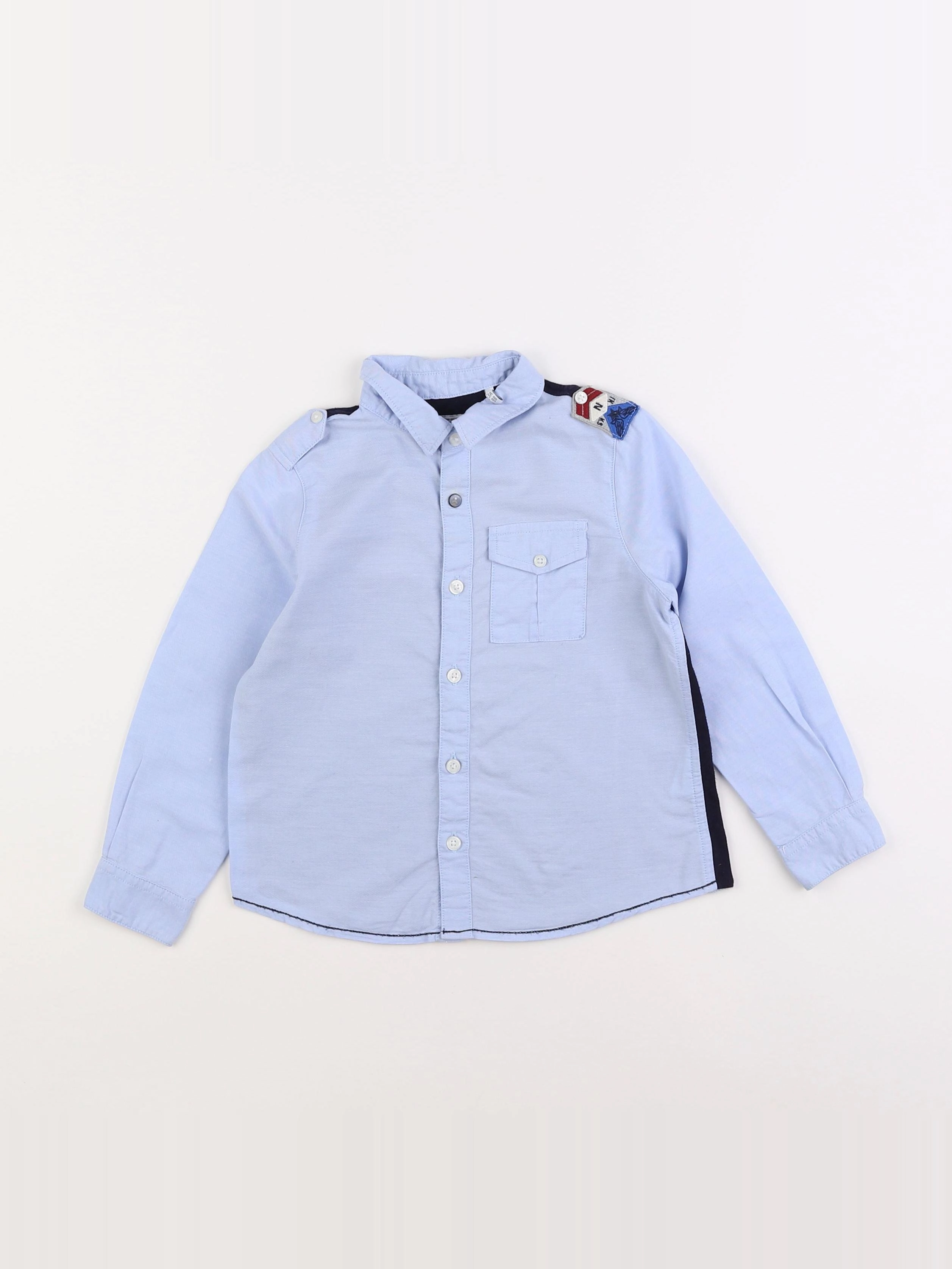 IKKS - chemise bleu - 3 ans