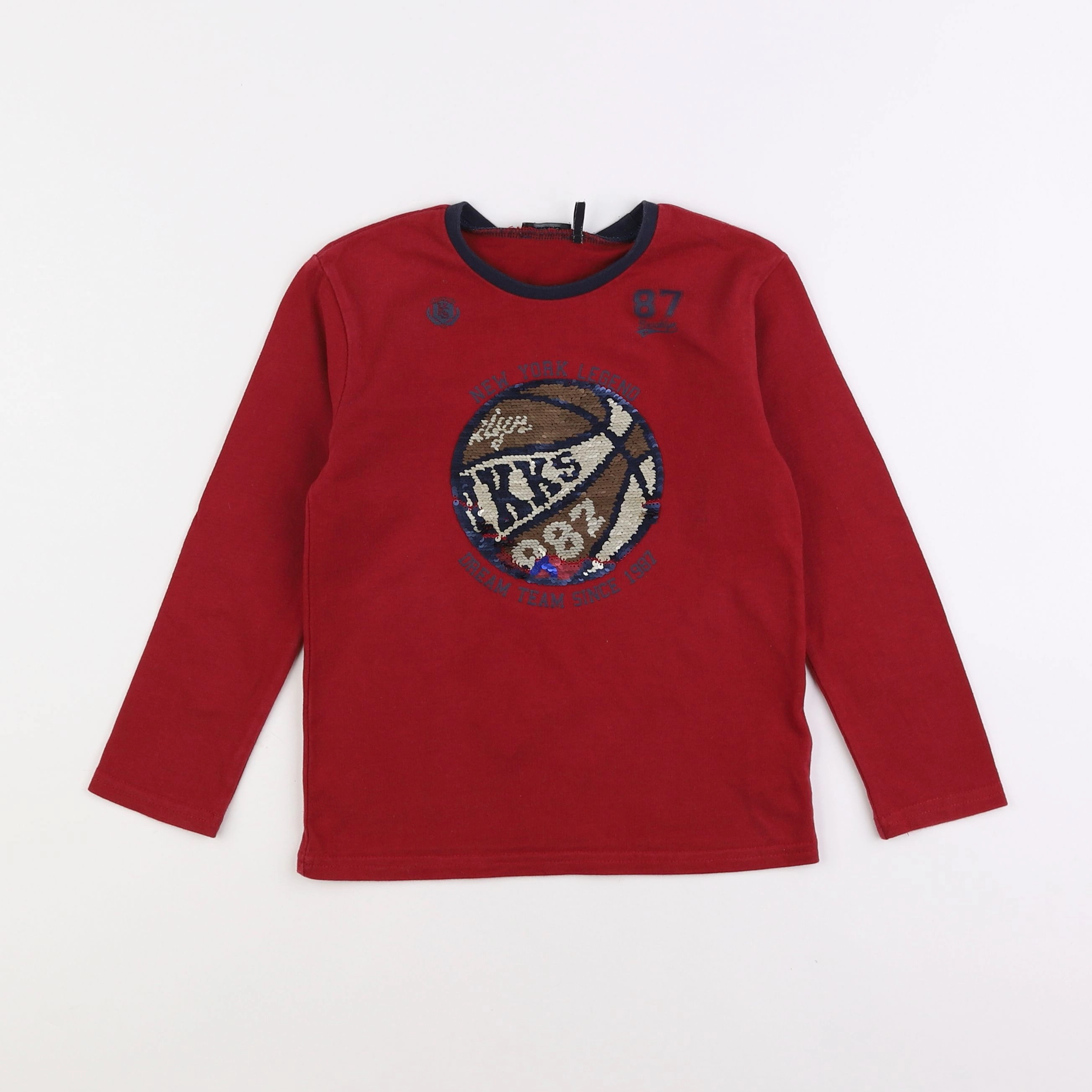 IKKS - tee-shirt rouge - 6 ans