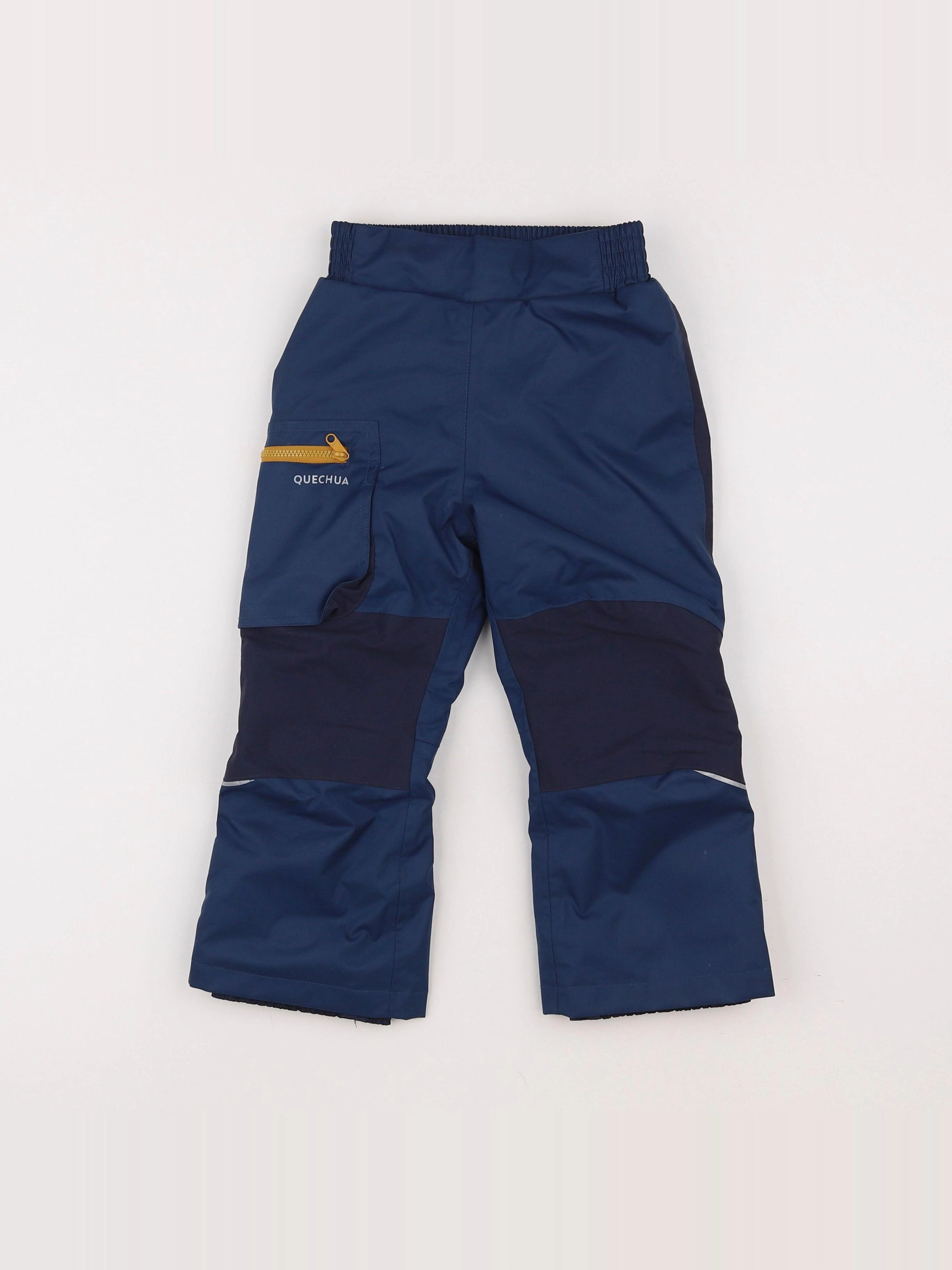 Decathlon ski - pantalon de ski bleu - 3/4 ans