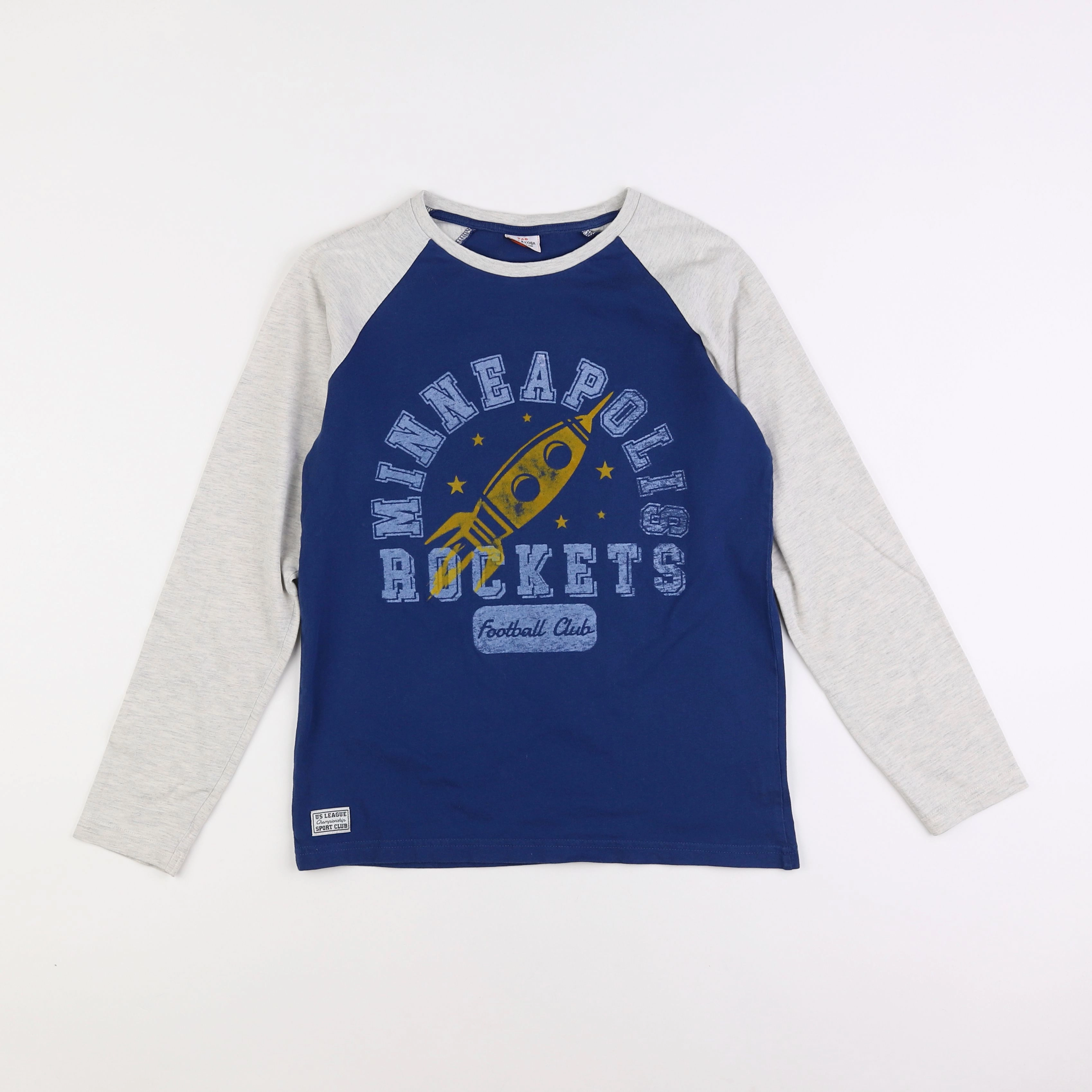Tape à l'oeil - tee-shirt bleu - 14 ans